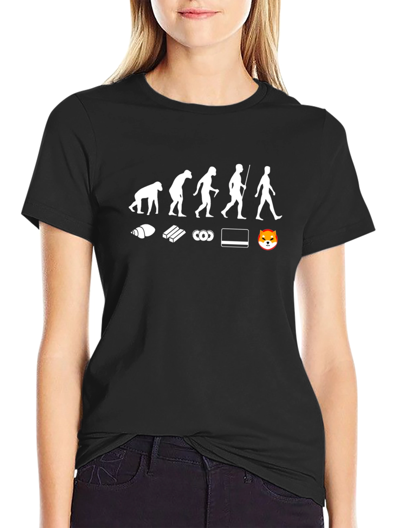 Shiba Inu Evolution T-Shirt - Crypto Meme Tee