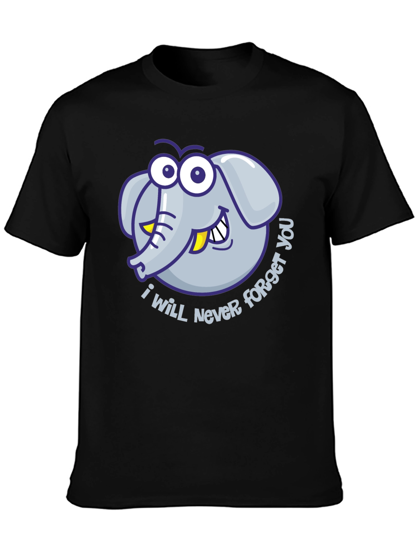 I Will Never Forget You Elephant Graphic Tee