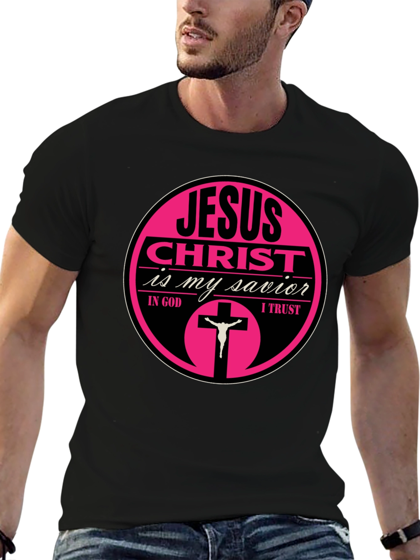 Jesus Christ Is My Savior Graphic Tee