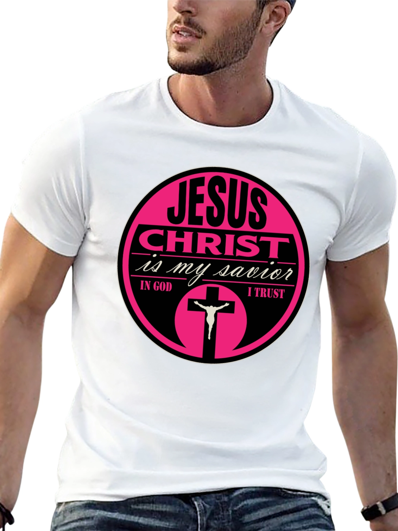 Jesus Christ Is My Savior Graphic Tee