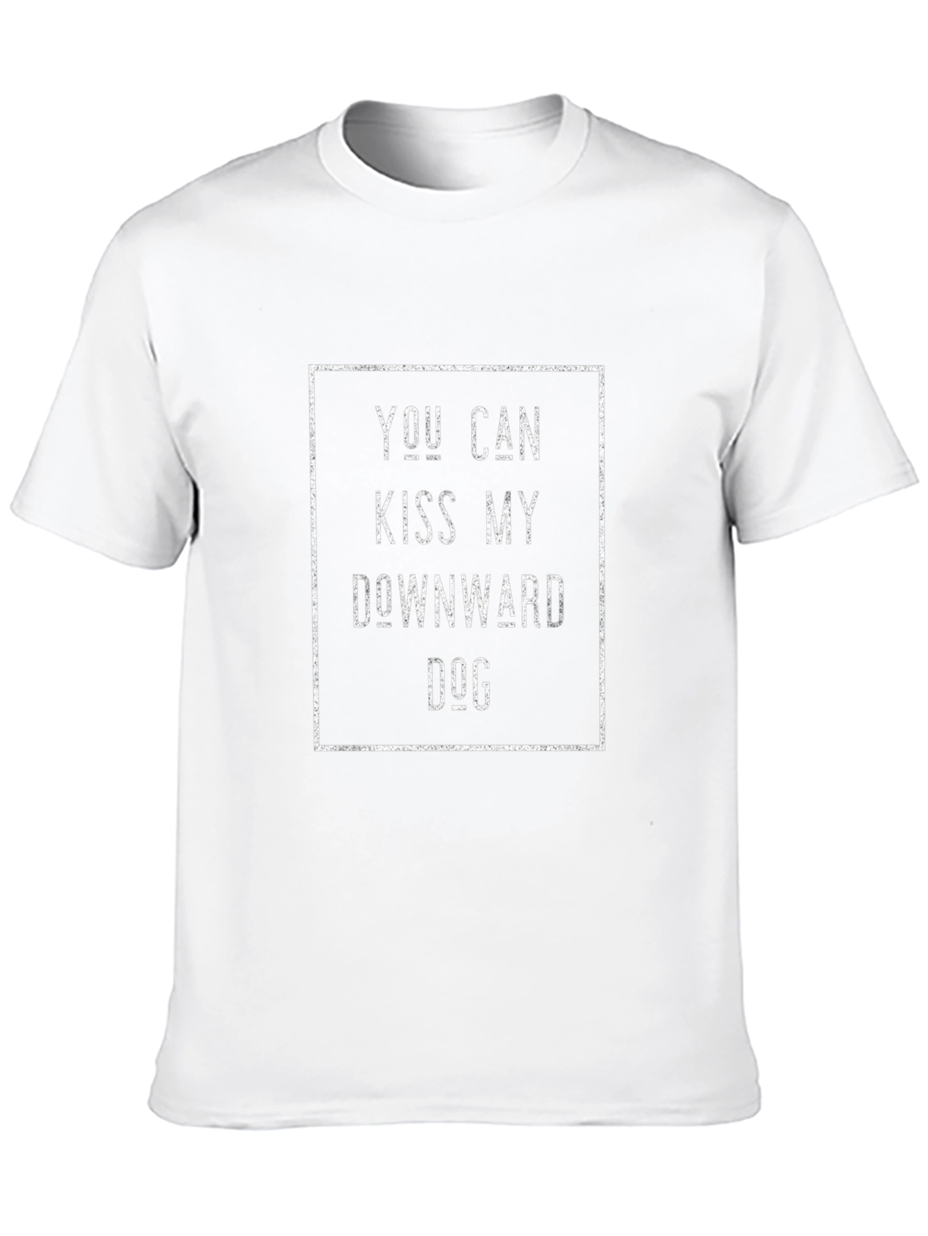 Yoga Lovers T-Shirt: Kiss My Downward Dog