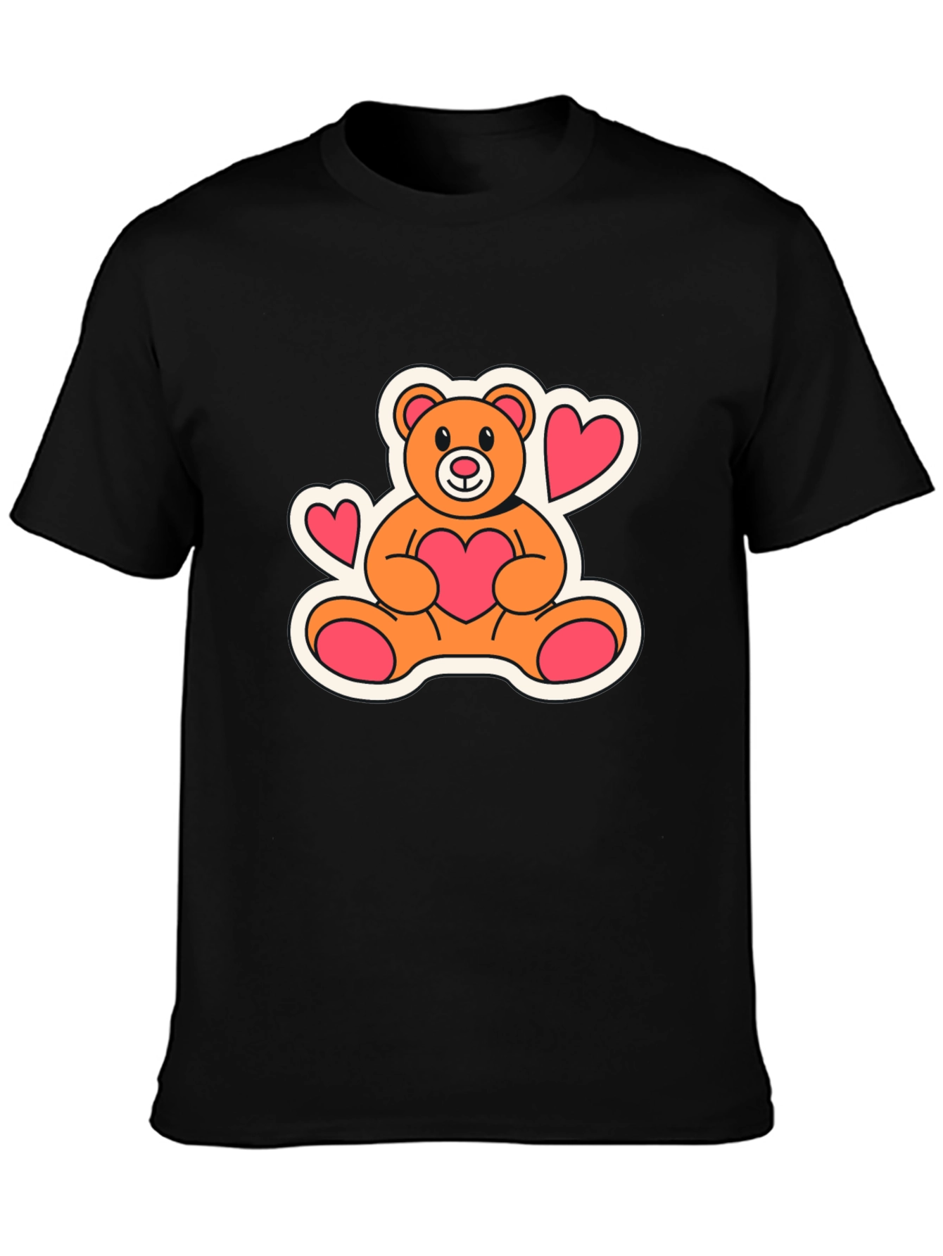 Teddy Bear Heart T-Shirt - Cute & Comfy