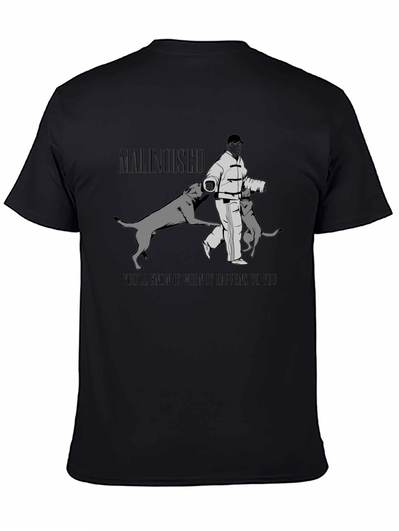 Malinoised T-Shirt: Dog Training Graphic Tee