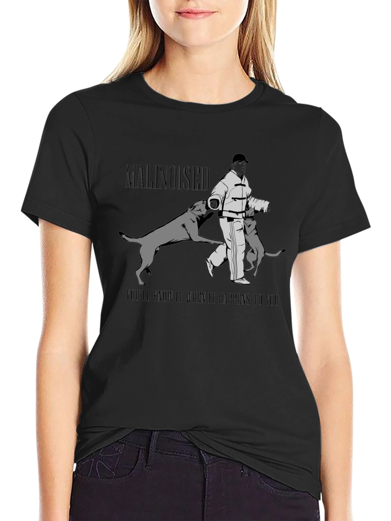 Malinoised T-Shirt: Dog Training Graphic Tee