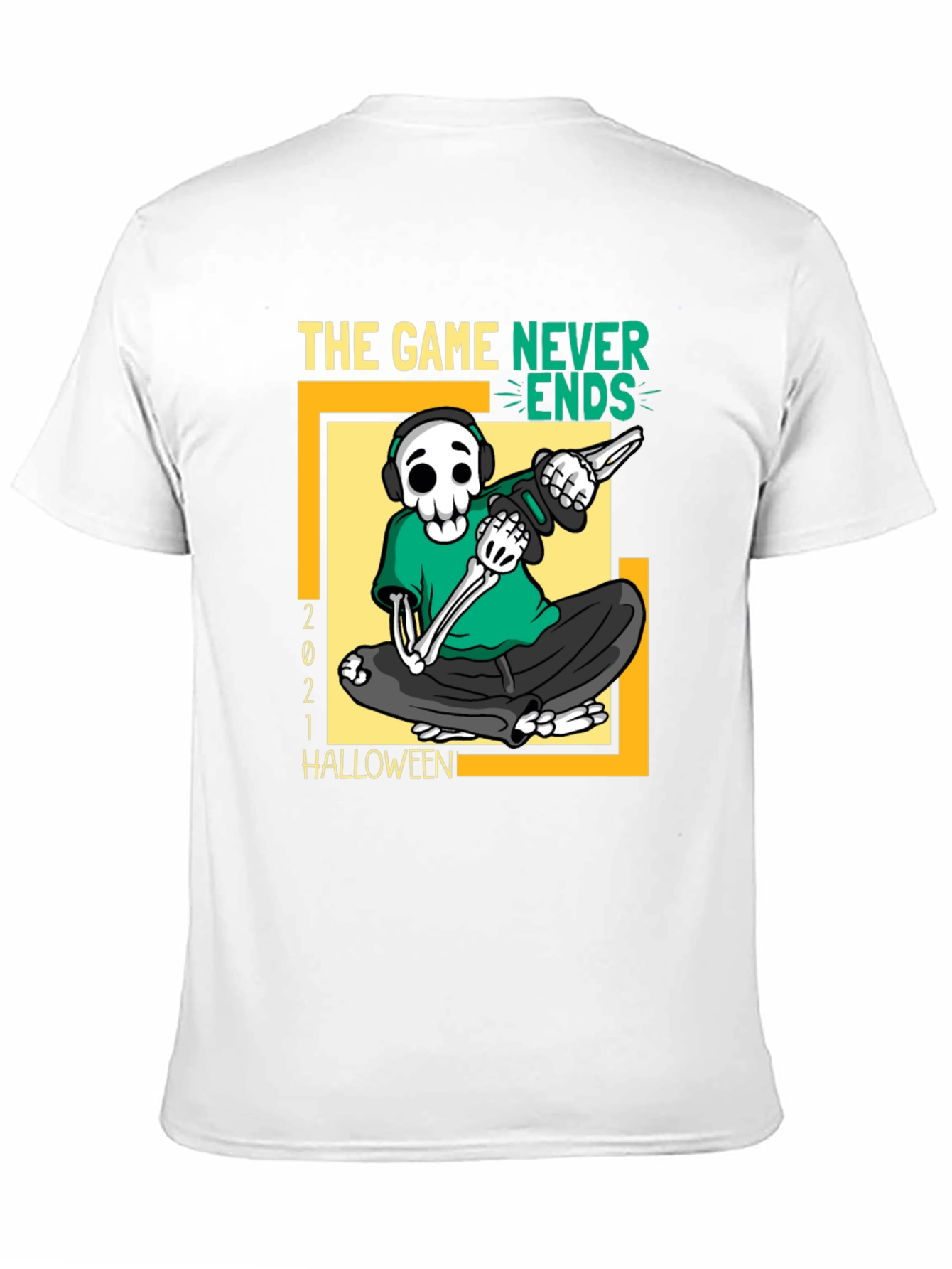 The Game Never Ends Halloween T-Shirt