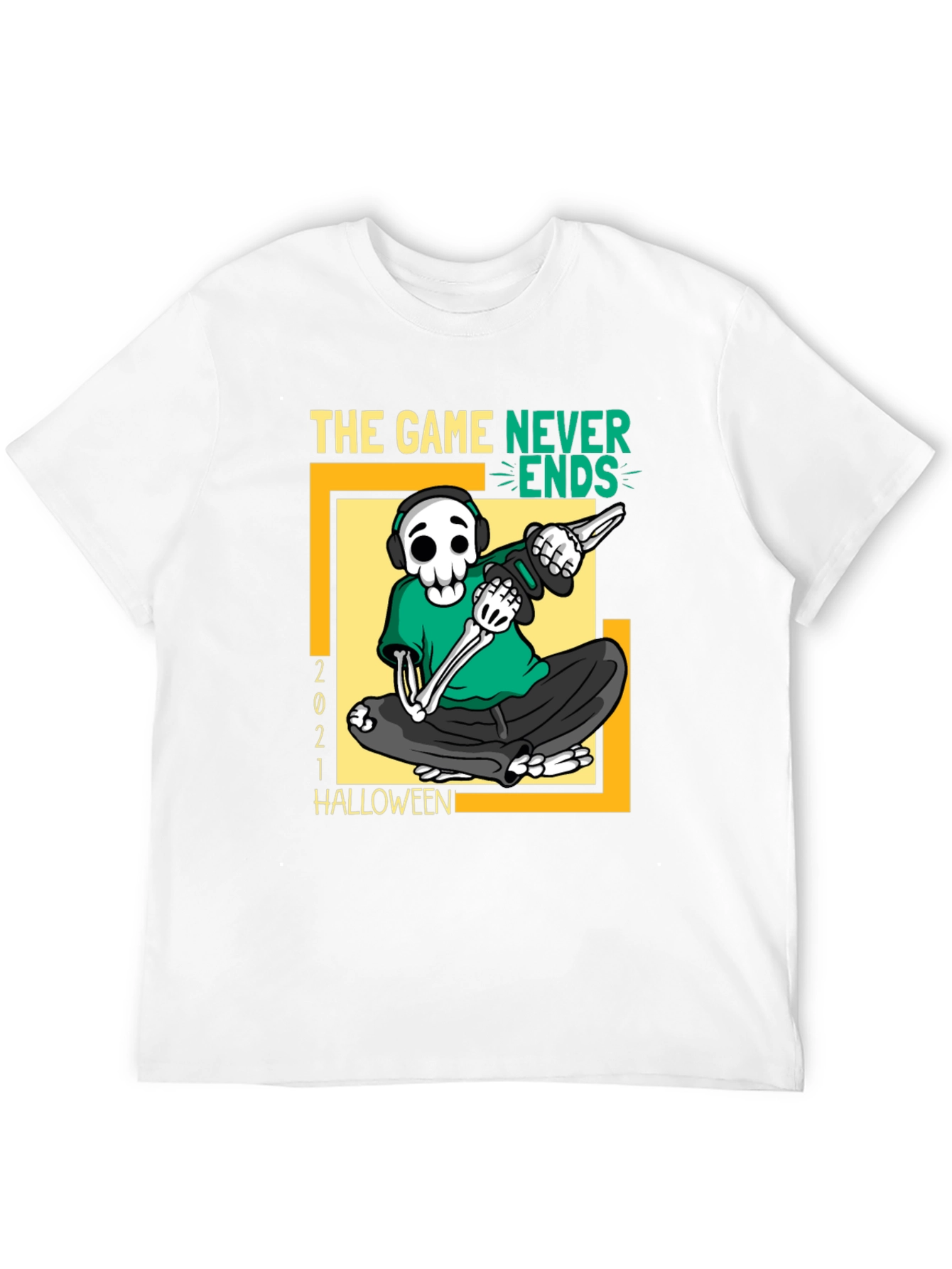 The Game Never Ends Halloween T-Shirt