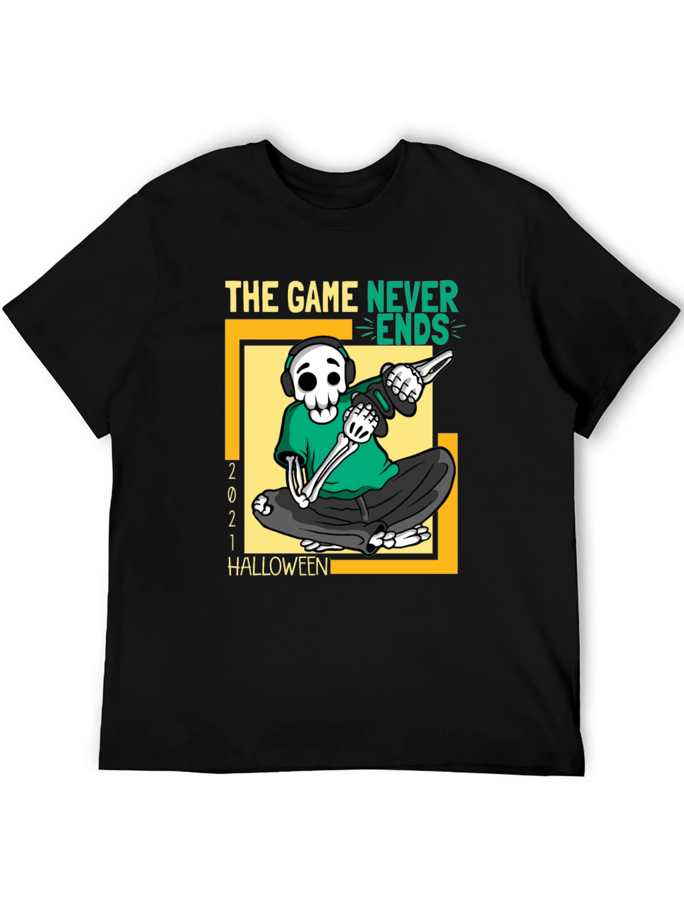 The Game Never Ends Halloween T-Shirt