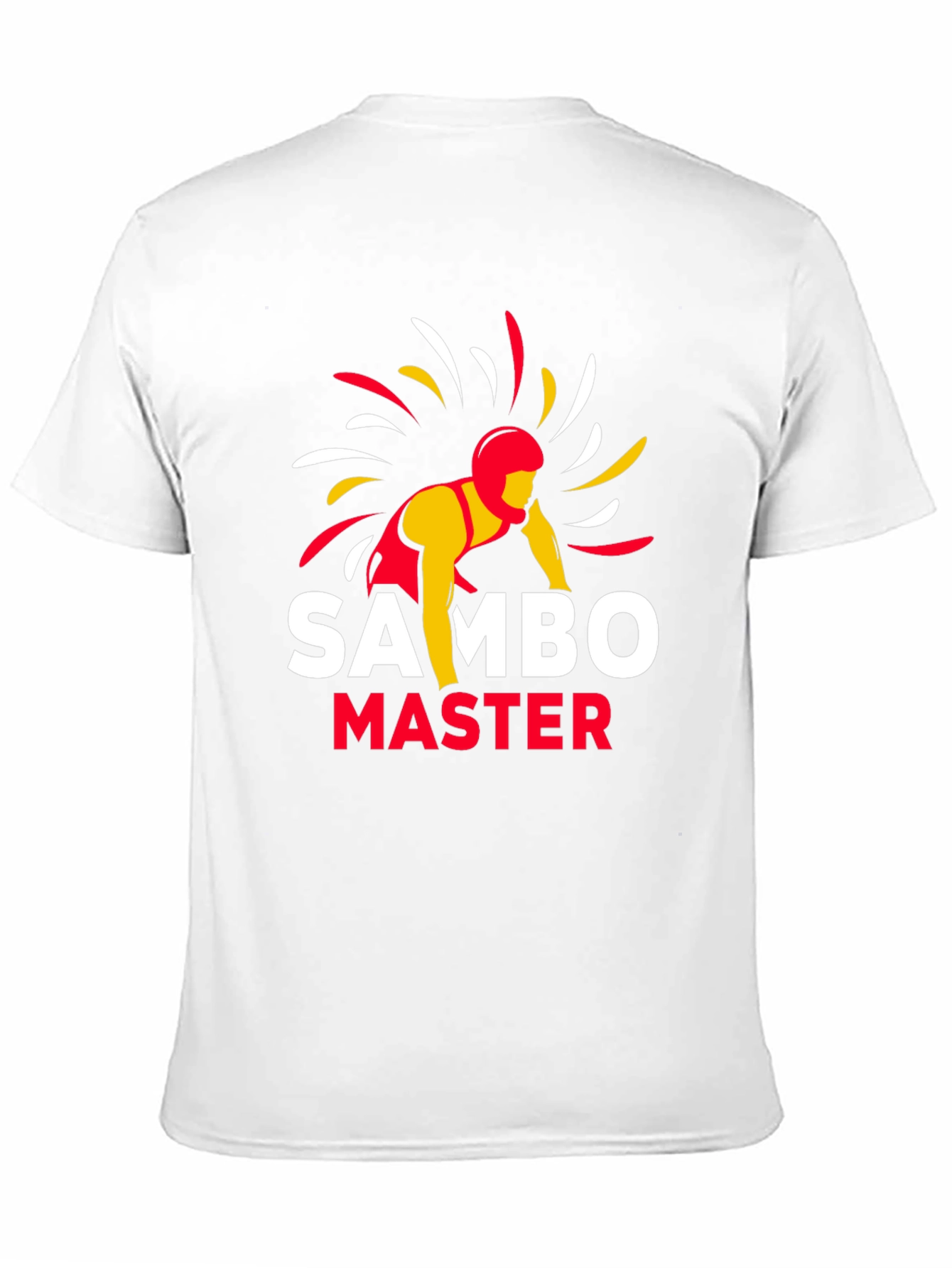 Sambo Master Black T-Shirt - Wrestling Martial Arts Tee