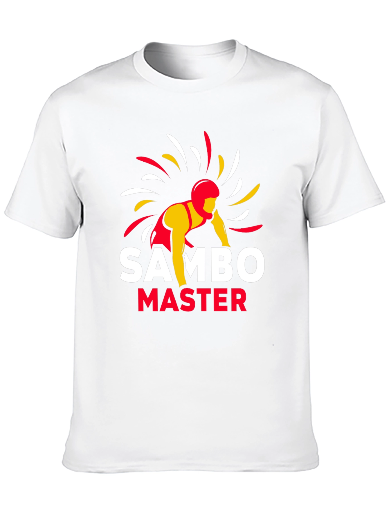Sambo Master Black T-Shirt - Wrestling Martial Arts Tee