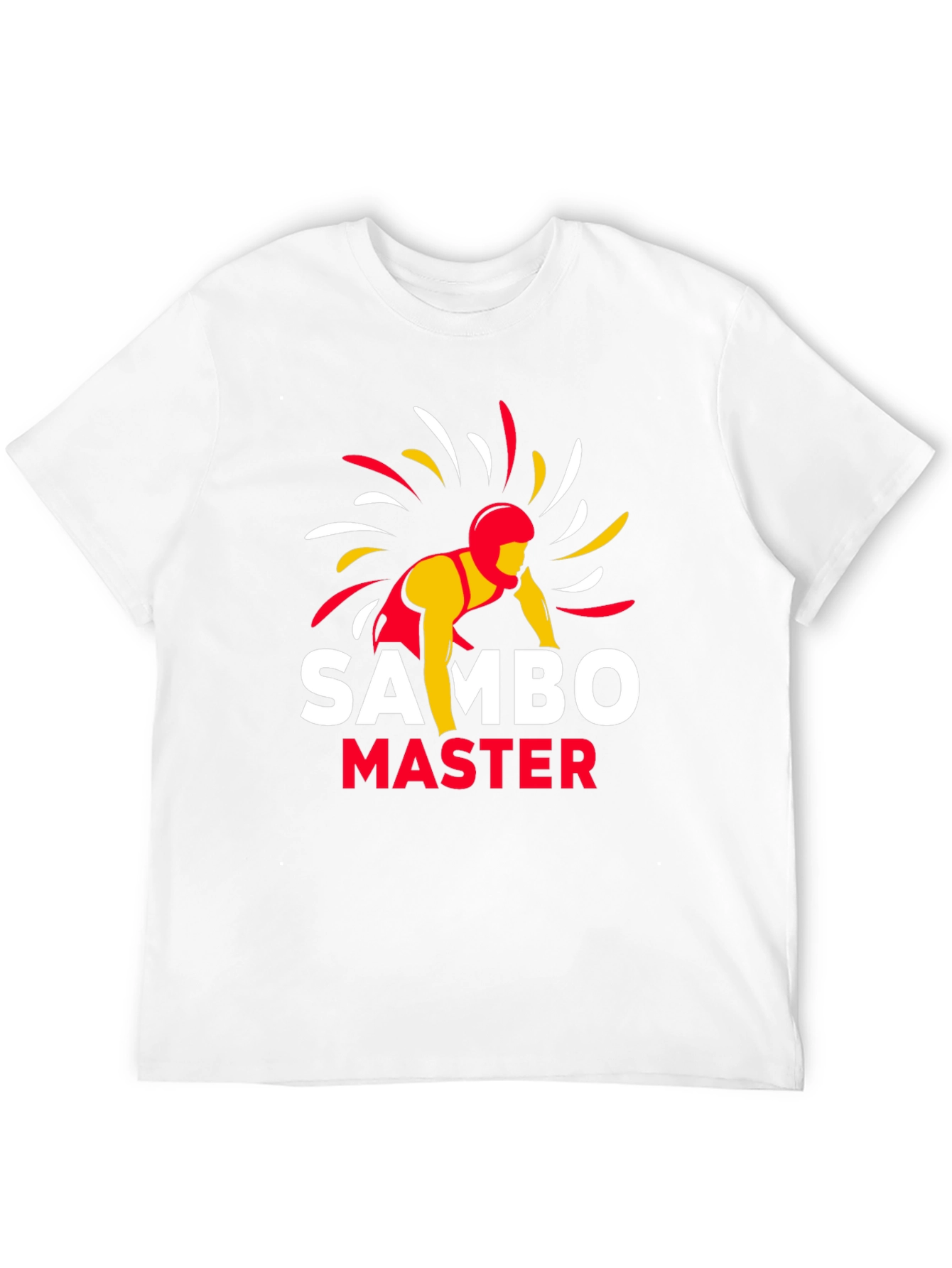 Sambo Master Black T-Shirt - Wrestling Martial Arts Tee