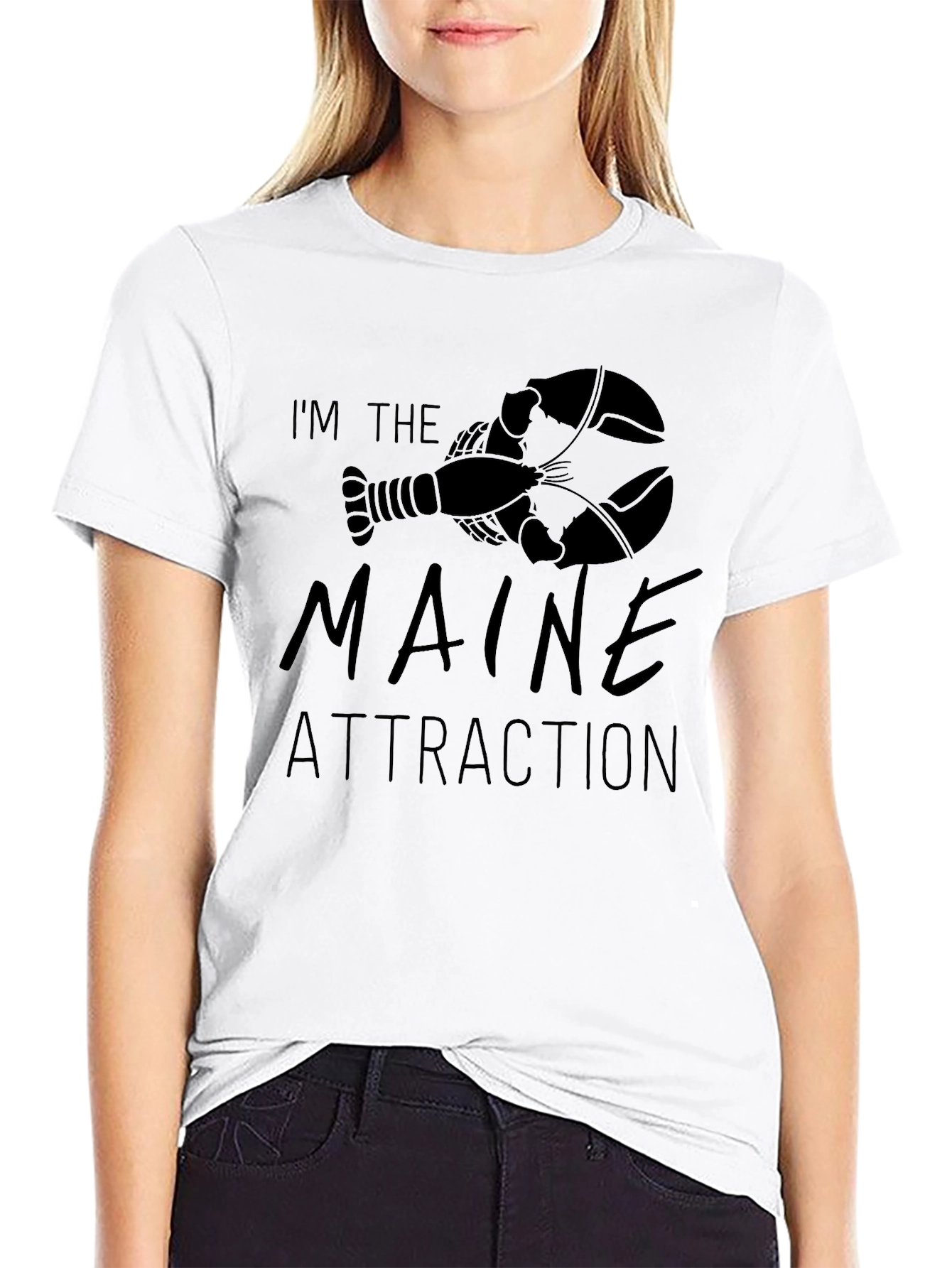 Maine Attraction Lobster Graphic T-Shirt