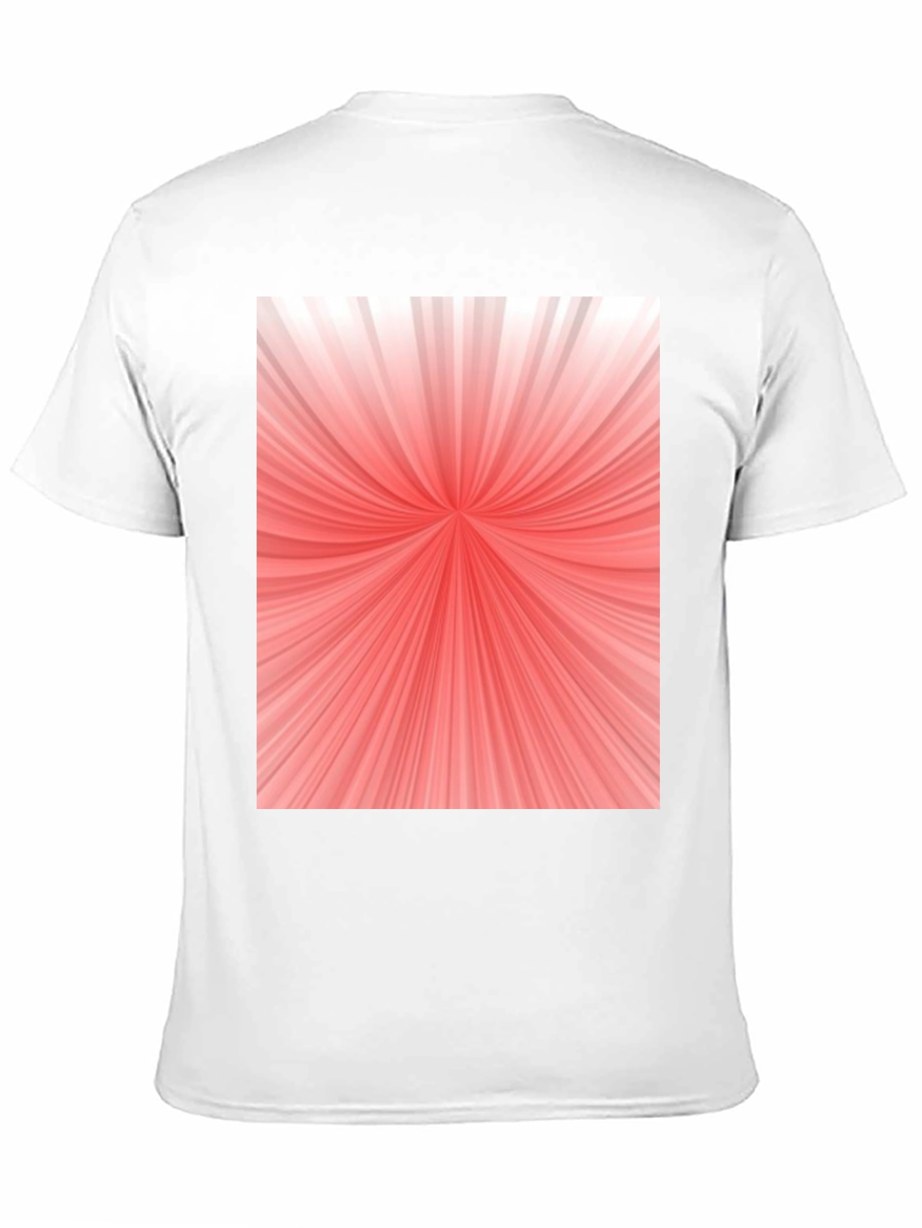 Starburst Tee - Abstract Graphic Print Black T-Shirt