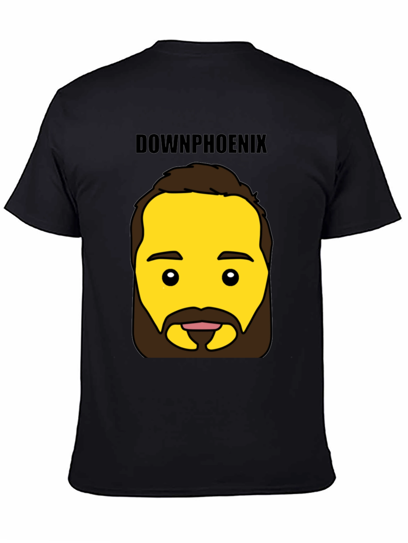 DownPhoenix Graphic Tee - Black