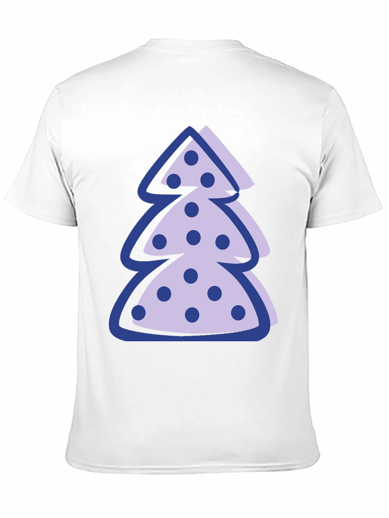Holiday Tee: Polka Dot Christmas Tree Shirt