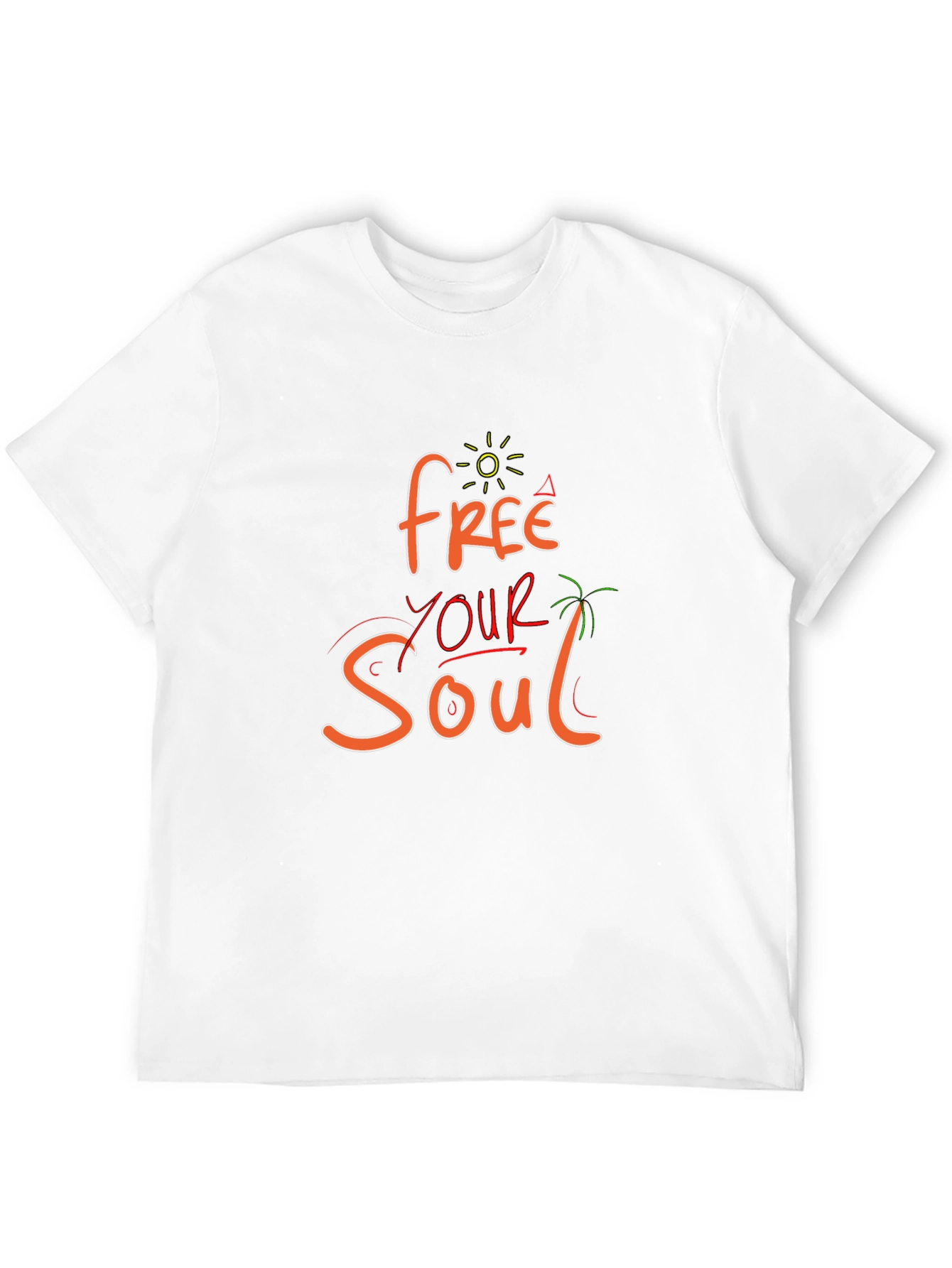 Free Your Soul Graphic Tee - Black