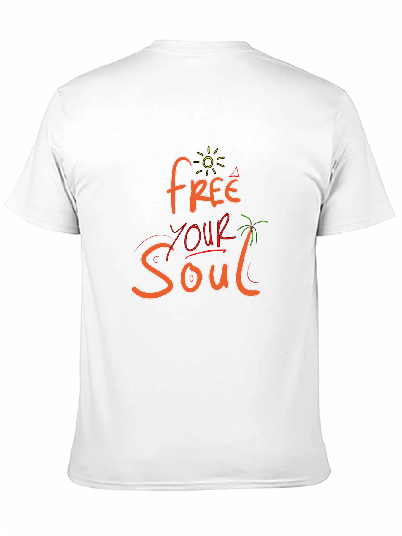 Free Your Soul Graphic Tee - Black