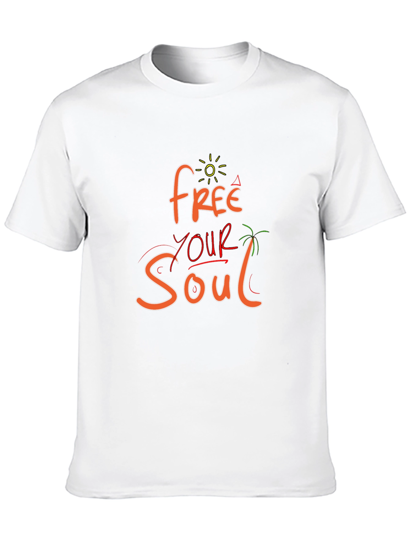 Free Your Soul Graphic Tee - Black