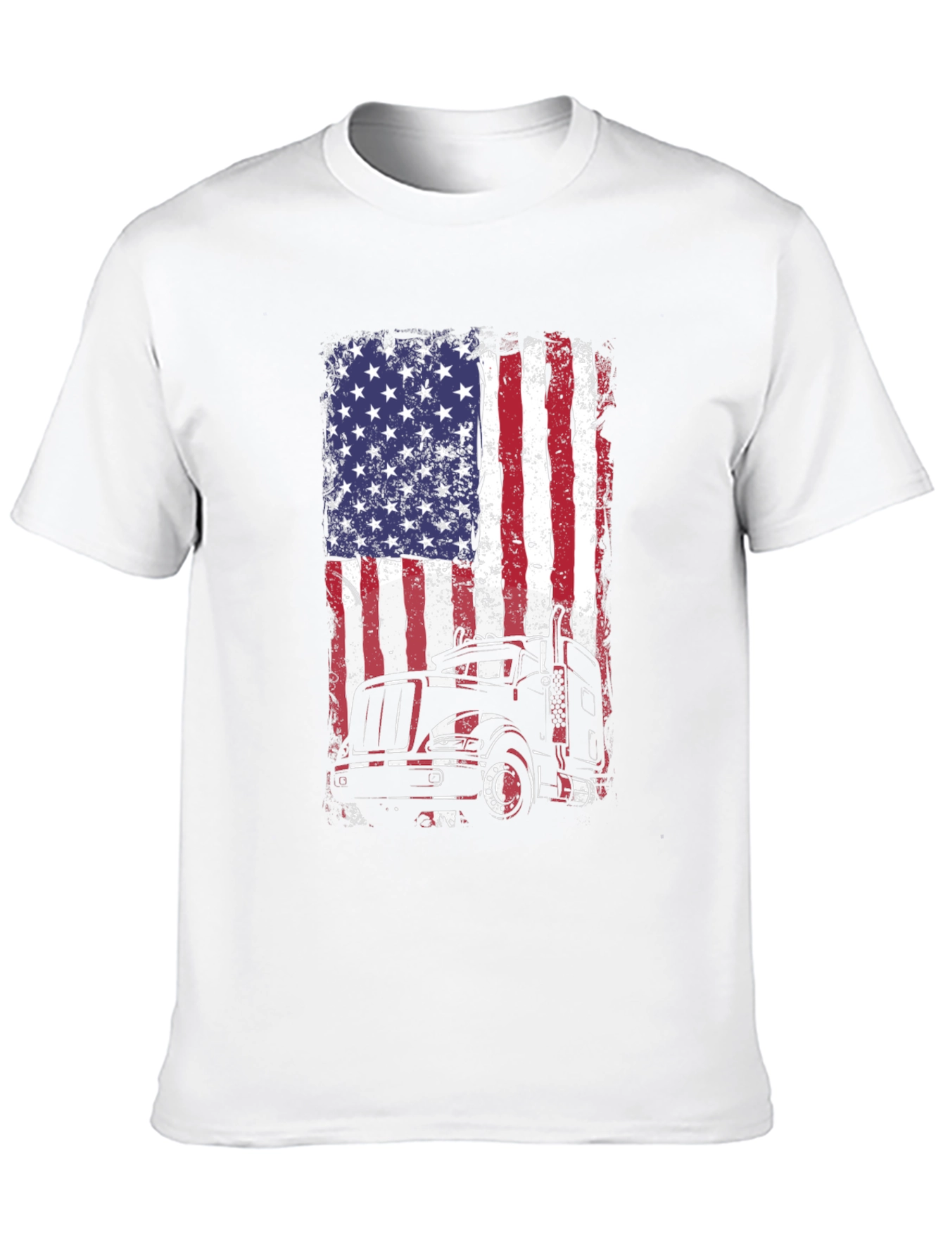 American Trucker Flag T-Shirt
