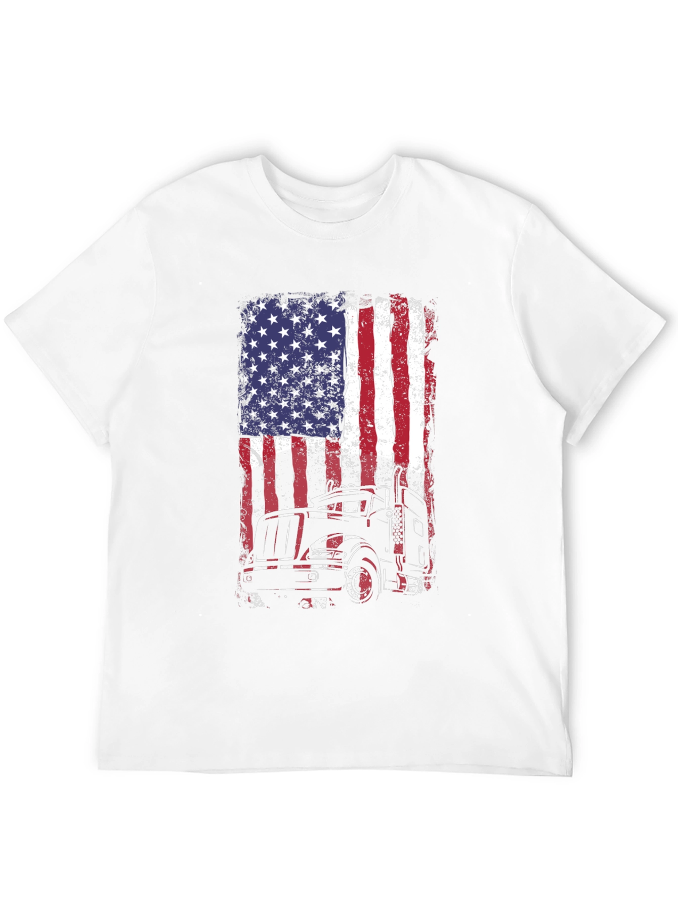 American Trucker Flag T-Shirt