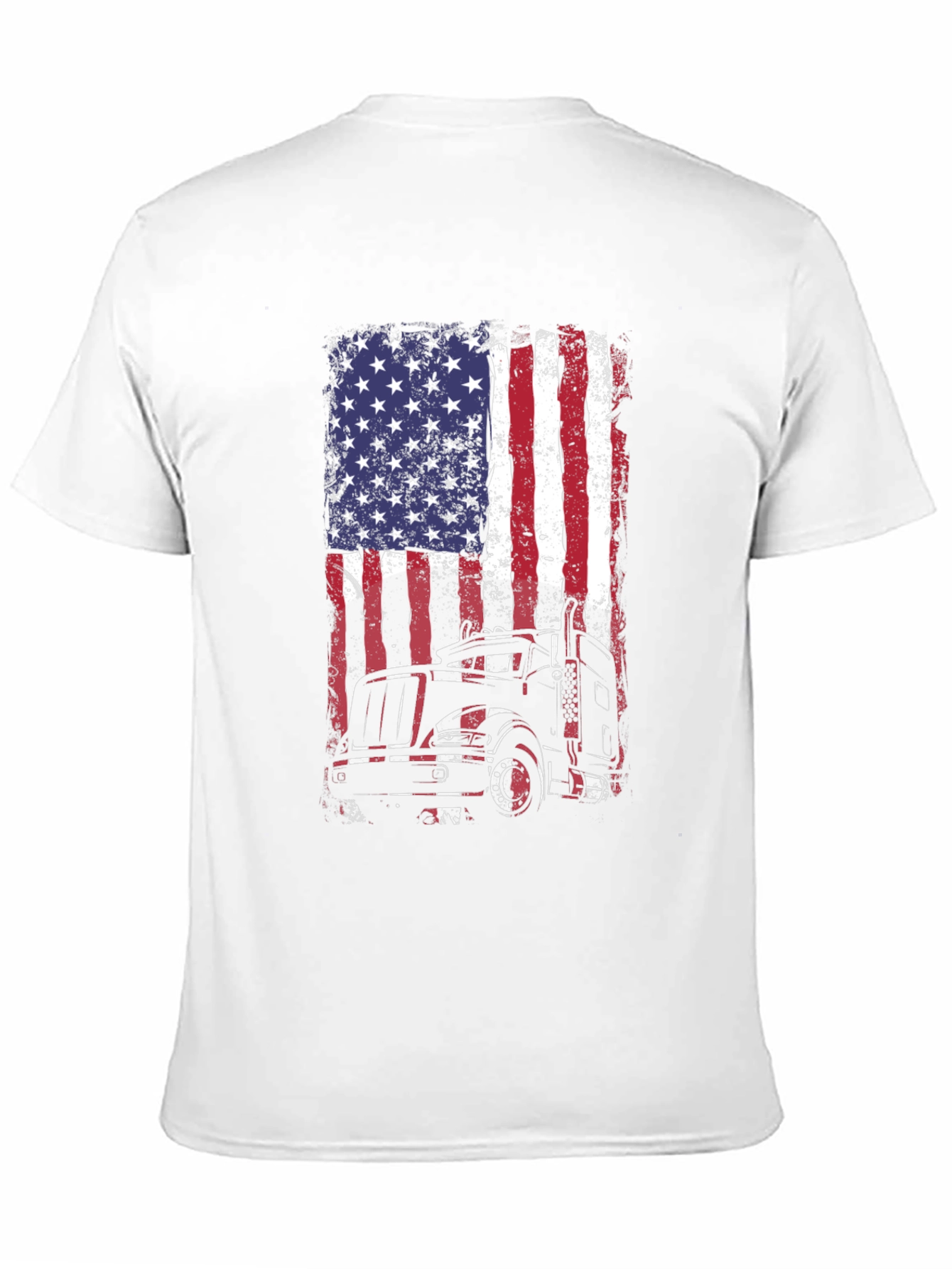 American Trucker Flag T-Shirt