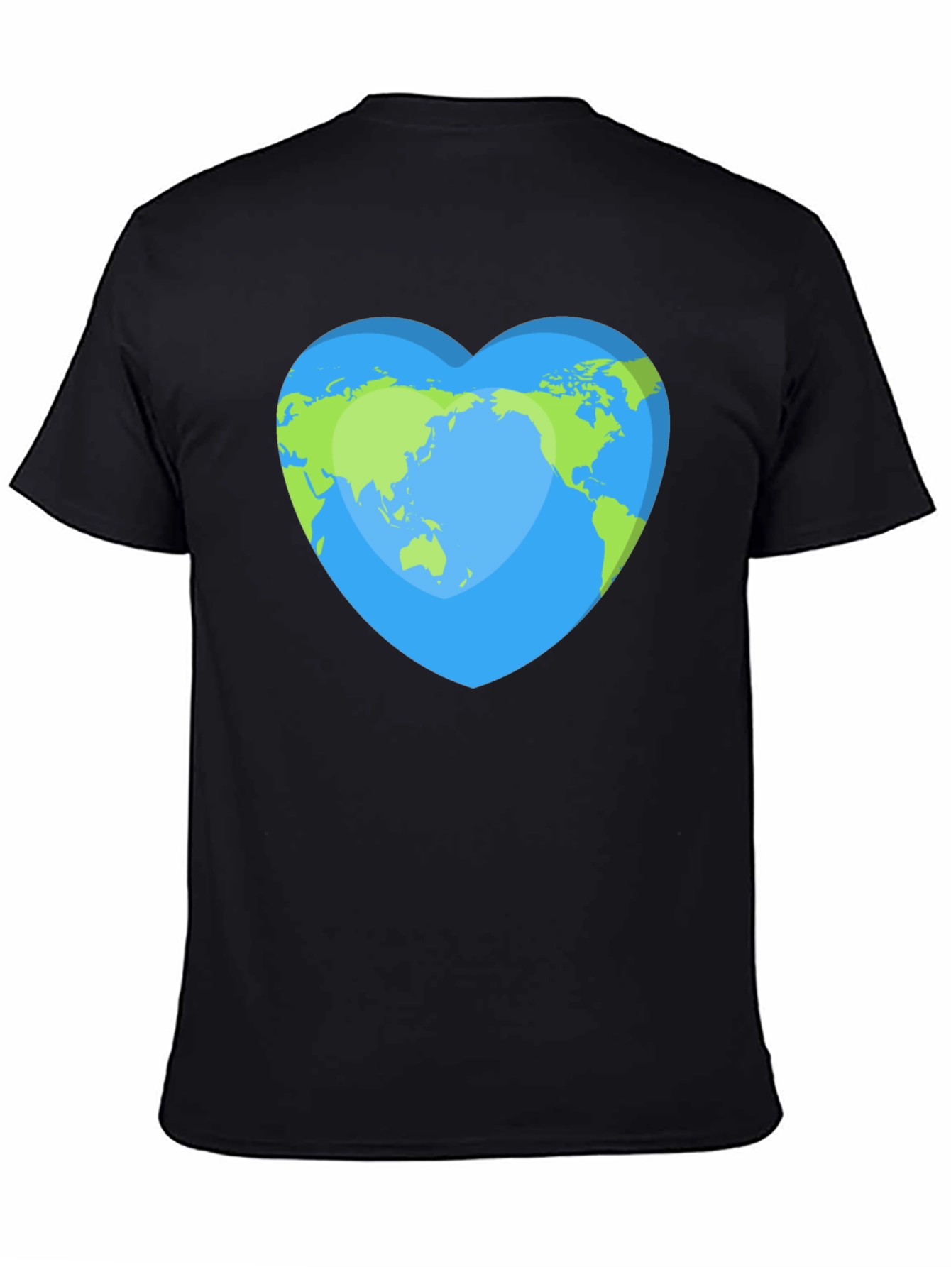 Earth Heart T-Shirt - Eco-Friendly World Love Tee