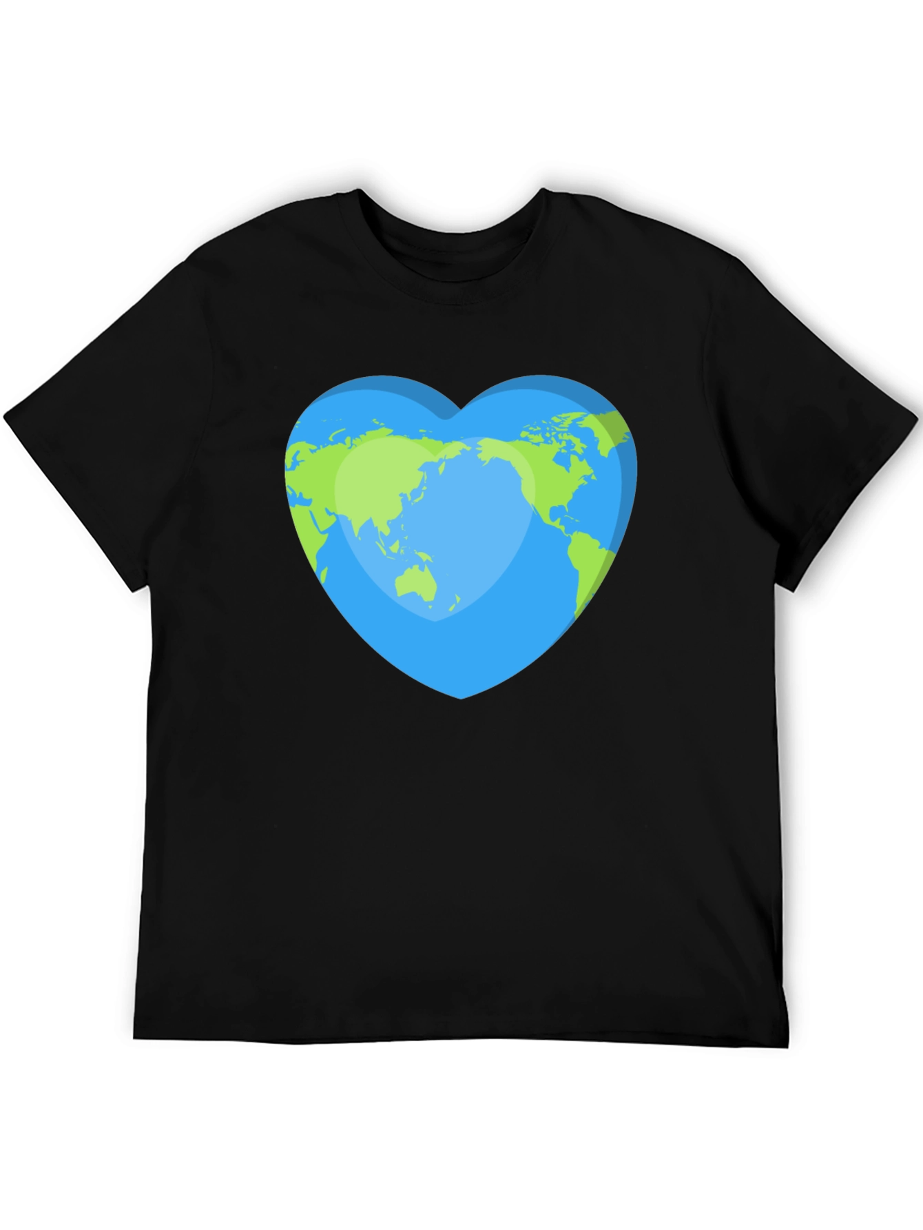 Earth Heart T-Shirt - Eco-Friendly World Love Tee
