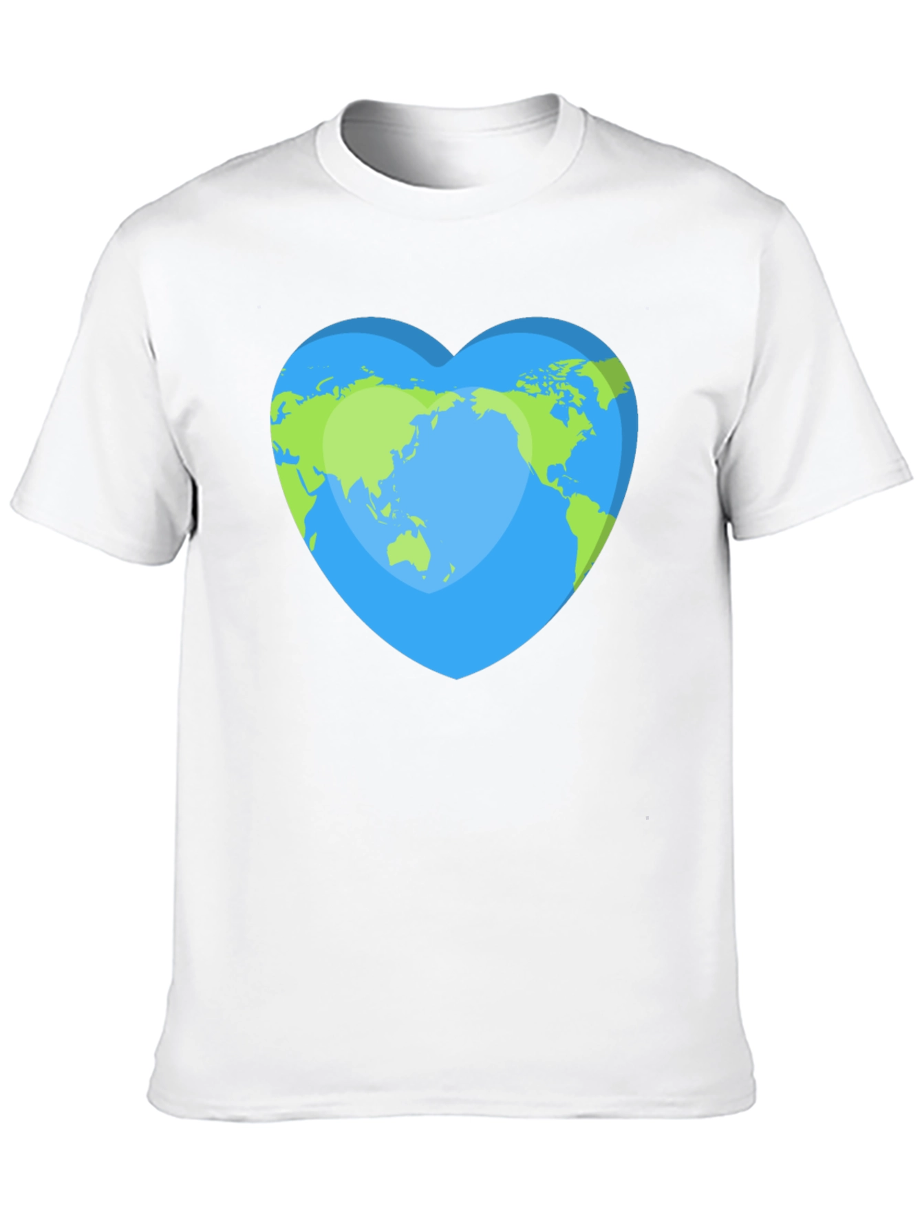 Earth Heart T-Shirt - Eco-Friendly World Love Tee
