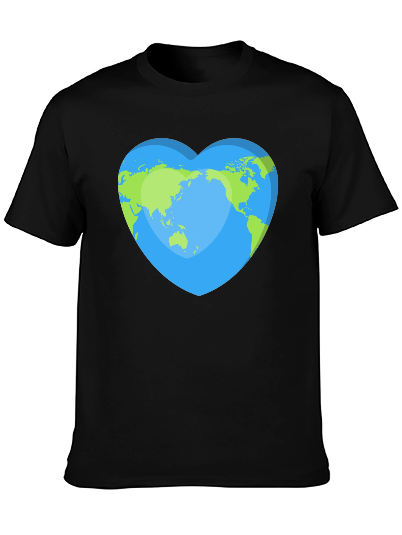 Earth Heart T-Shirt - Eco-Friendly World Love Tee