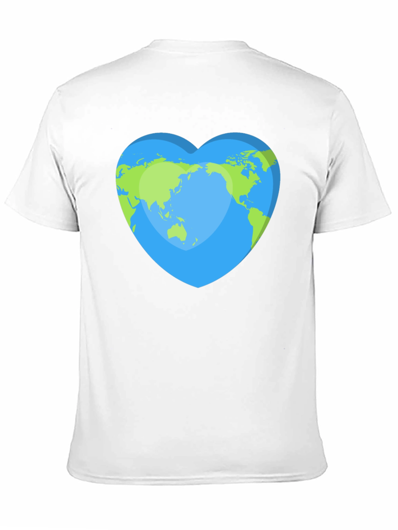 Earth Heart T-Shirt - Eco-Friendly World Love Tee