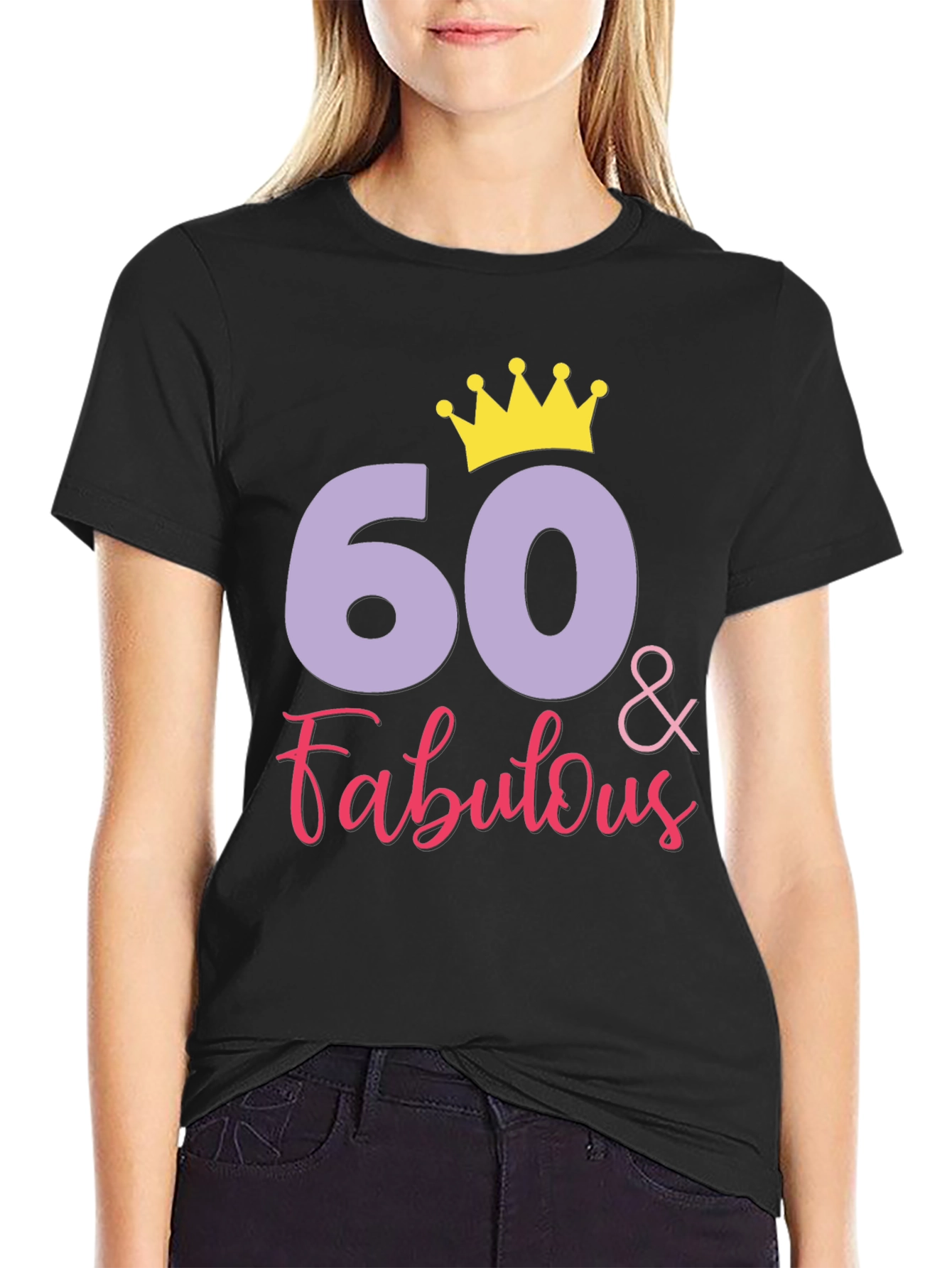 60 & Fabulous Birthday T-Shirt