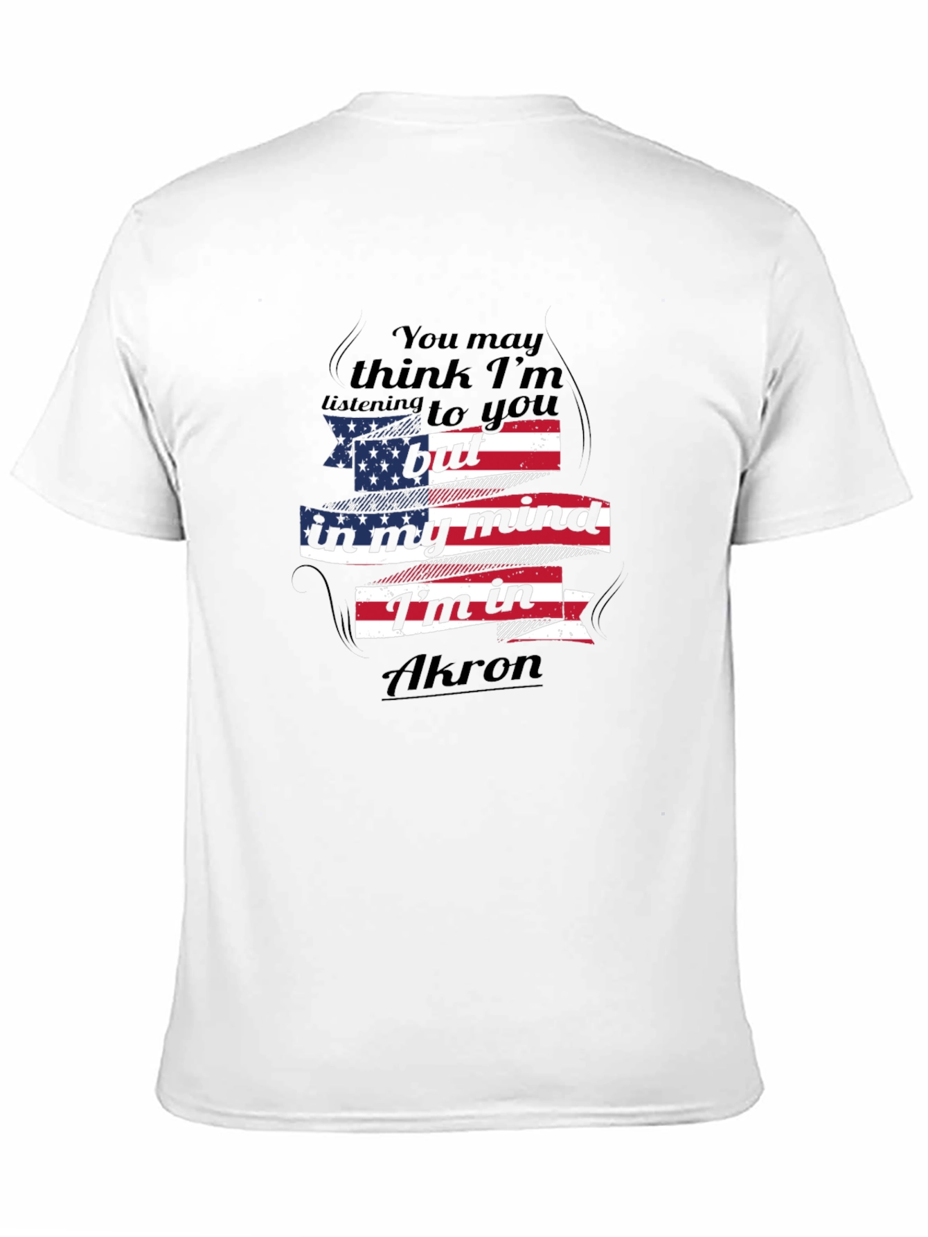Akron Mind T-Shirt - Patriotic Design