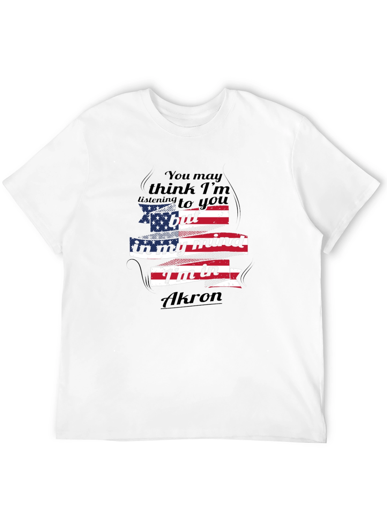 Akron Mind T-Shirt - Patriotic Design