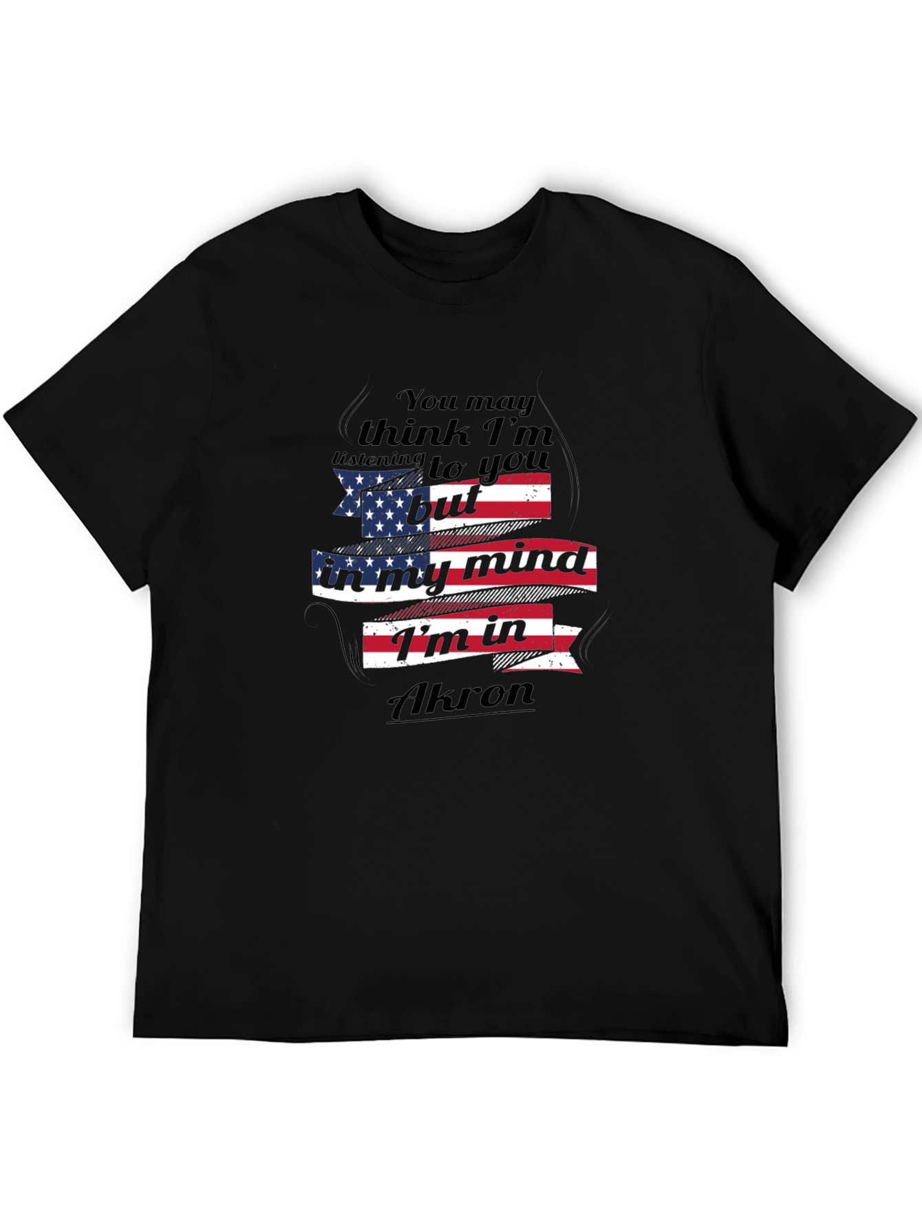 Akron Mind T-Shirt - Patriotic Design