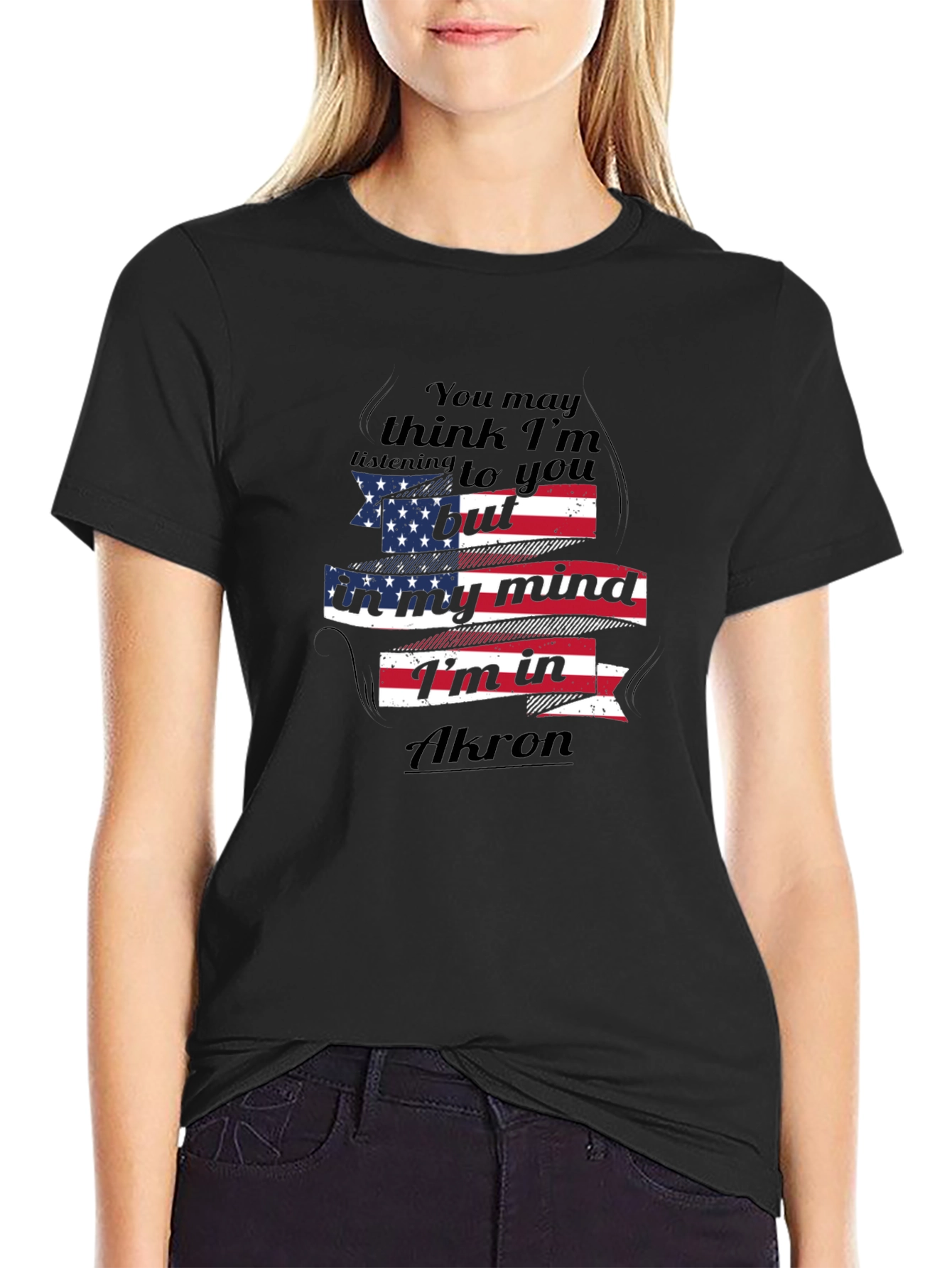 Akron Mind T-Shirt - Patriotic Design