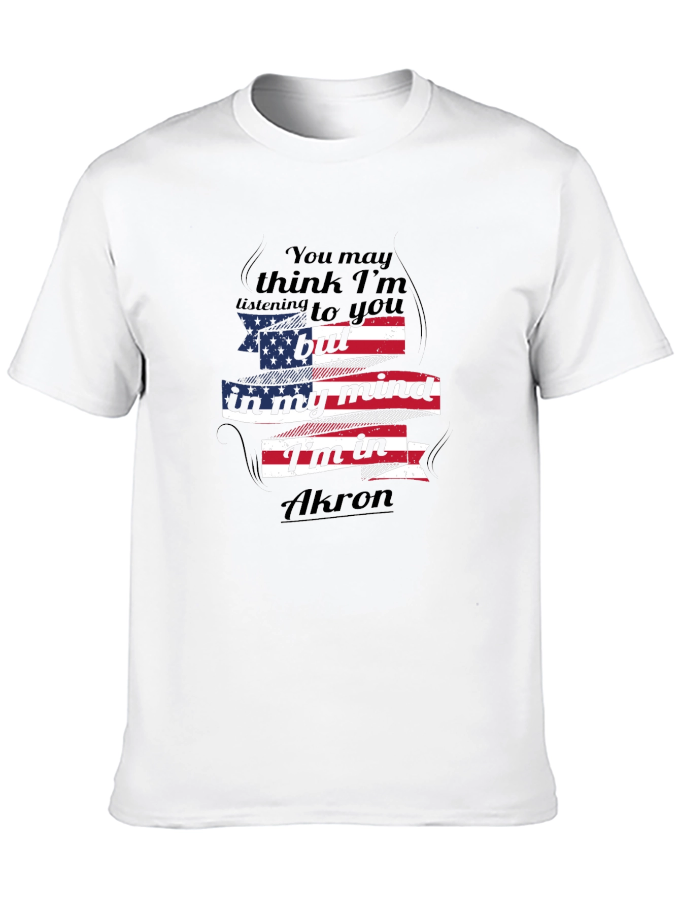 Akron Mind T-Shirt - Patriotic Design
