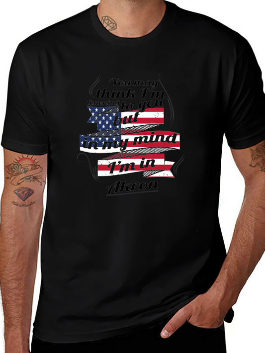 Akron Mind T-Shirt - Patriotic Design