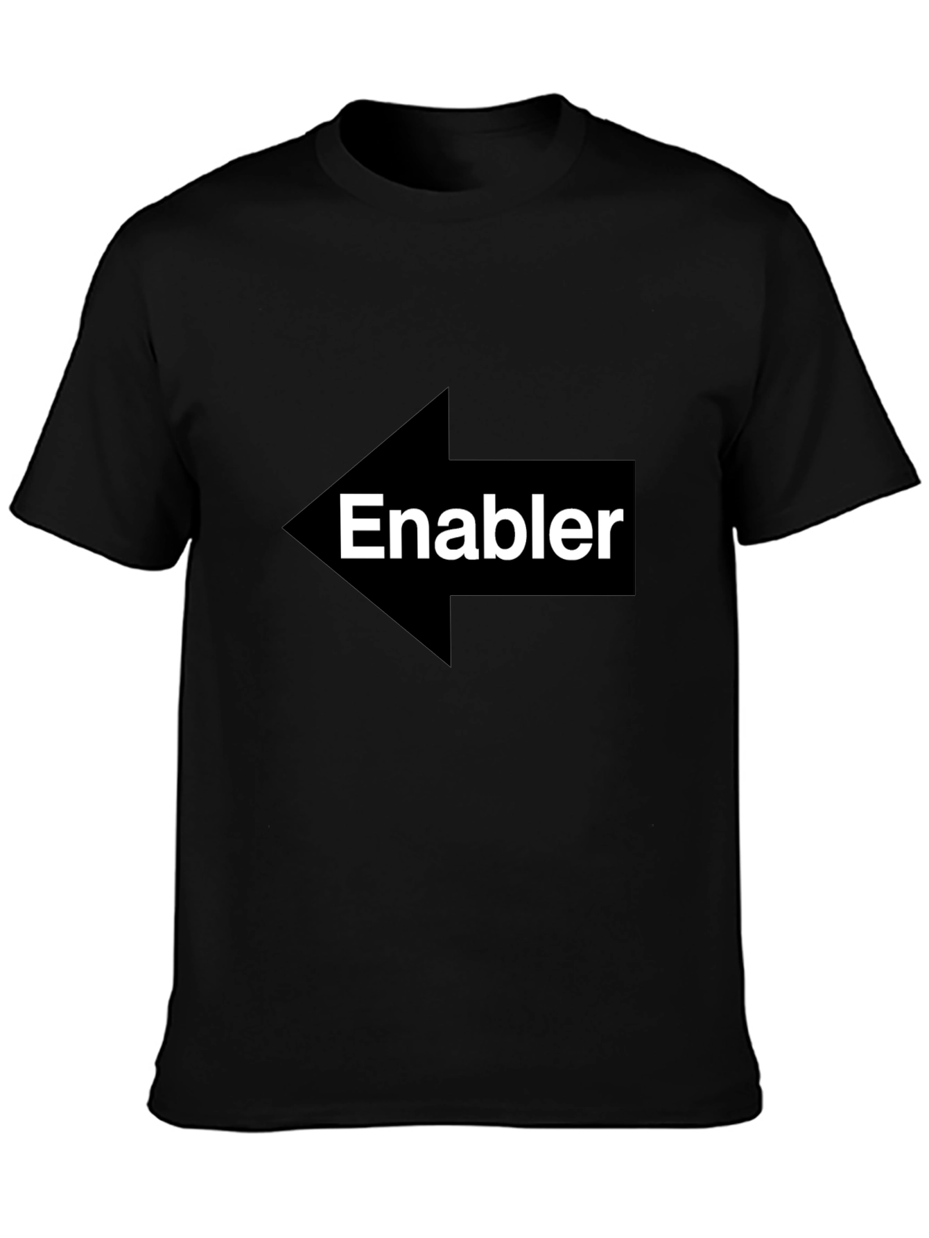 Enabler Arrow Graphic Black T-Shirt
