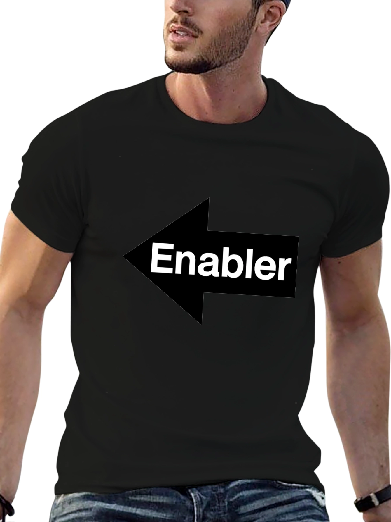 Enabler Arrow Graphic Black T-Shirt