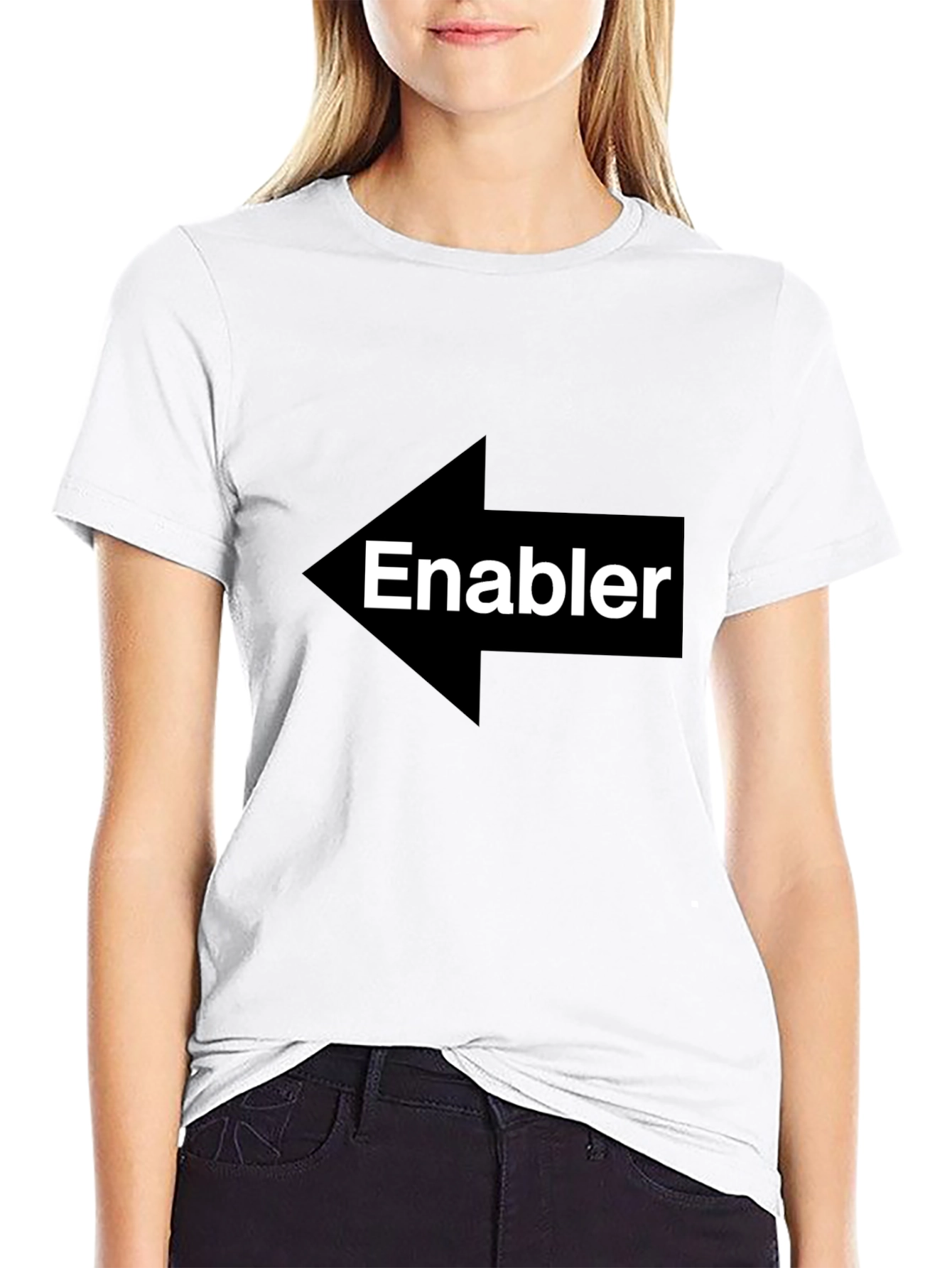 Enabler Arrow Graphic Black T-Shirt