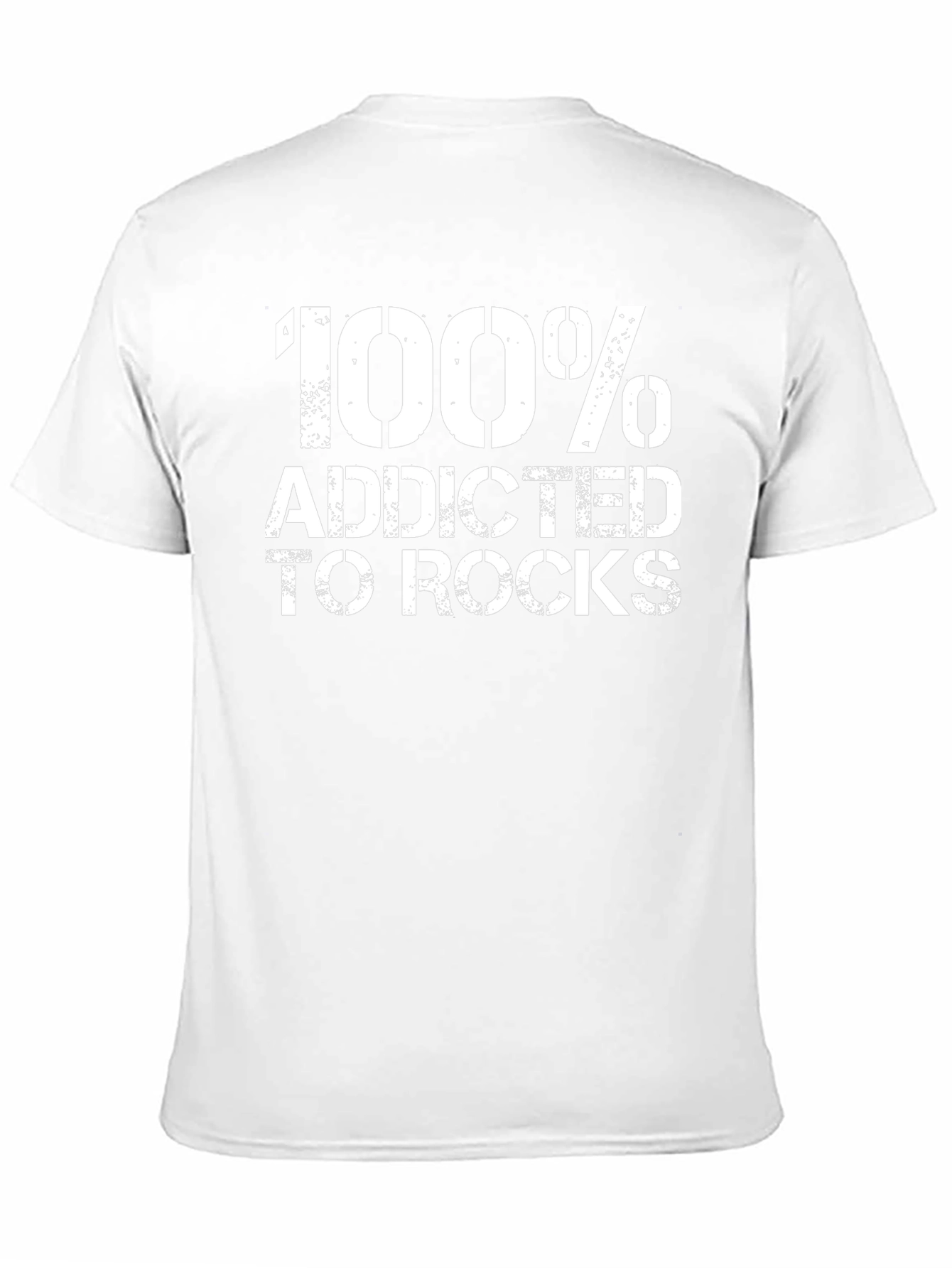 100% Addicted To Rocks Graphic Tee