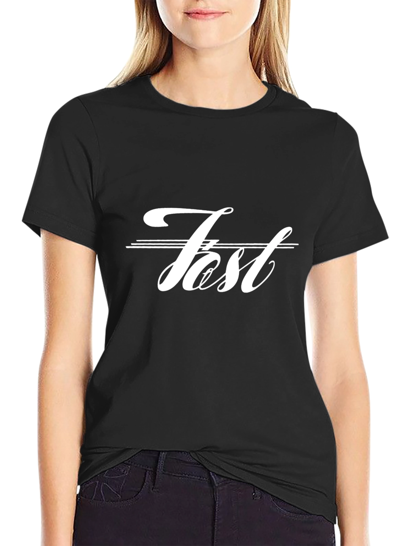 Tost Graphic Tee - Casual Black T-Shirt