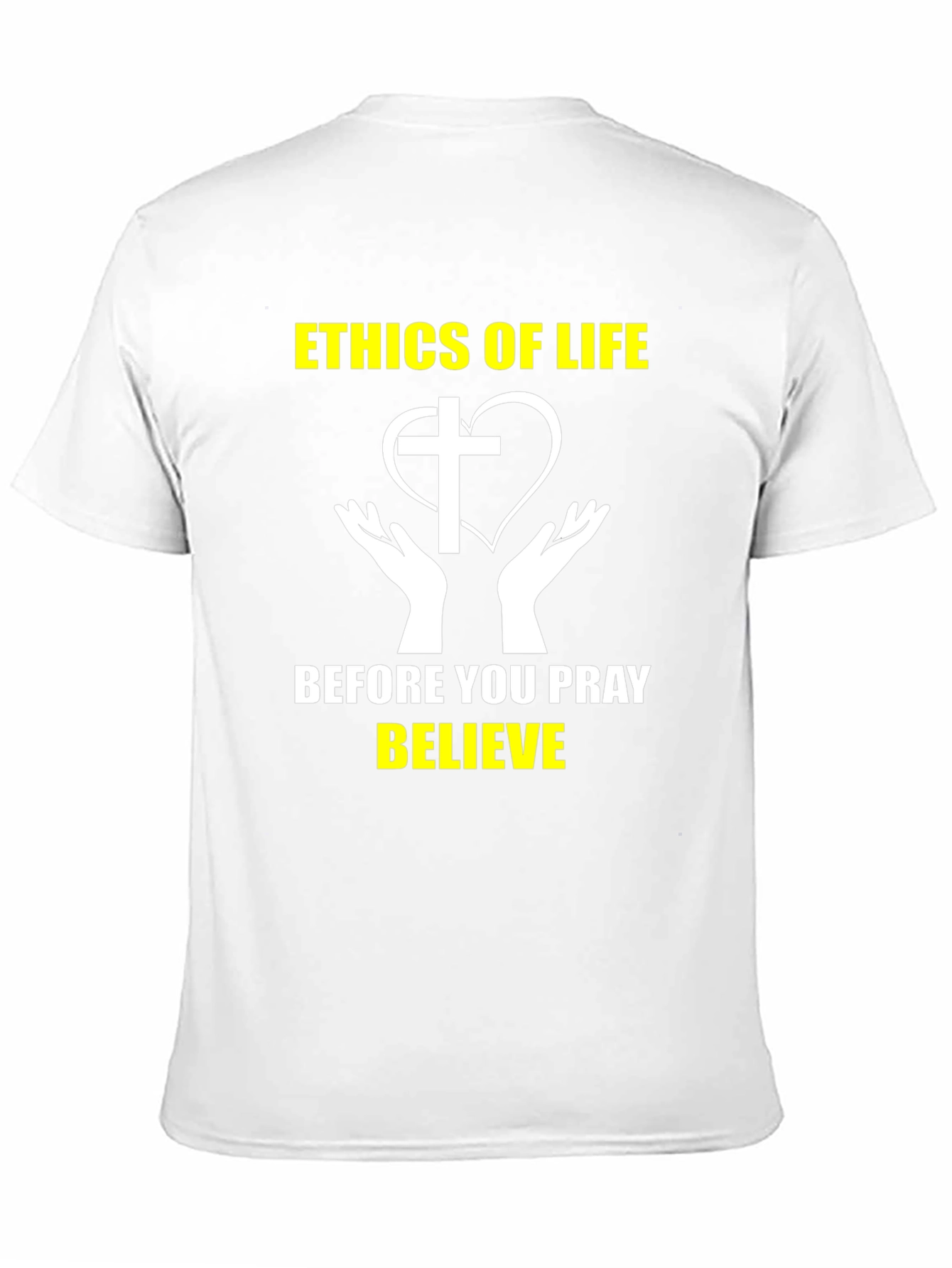 Ethics of Life Believe Graphic Tee