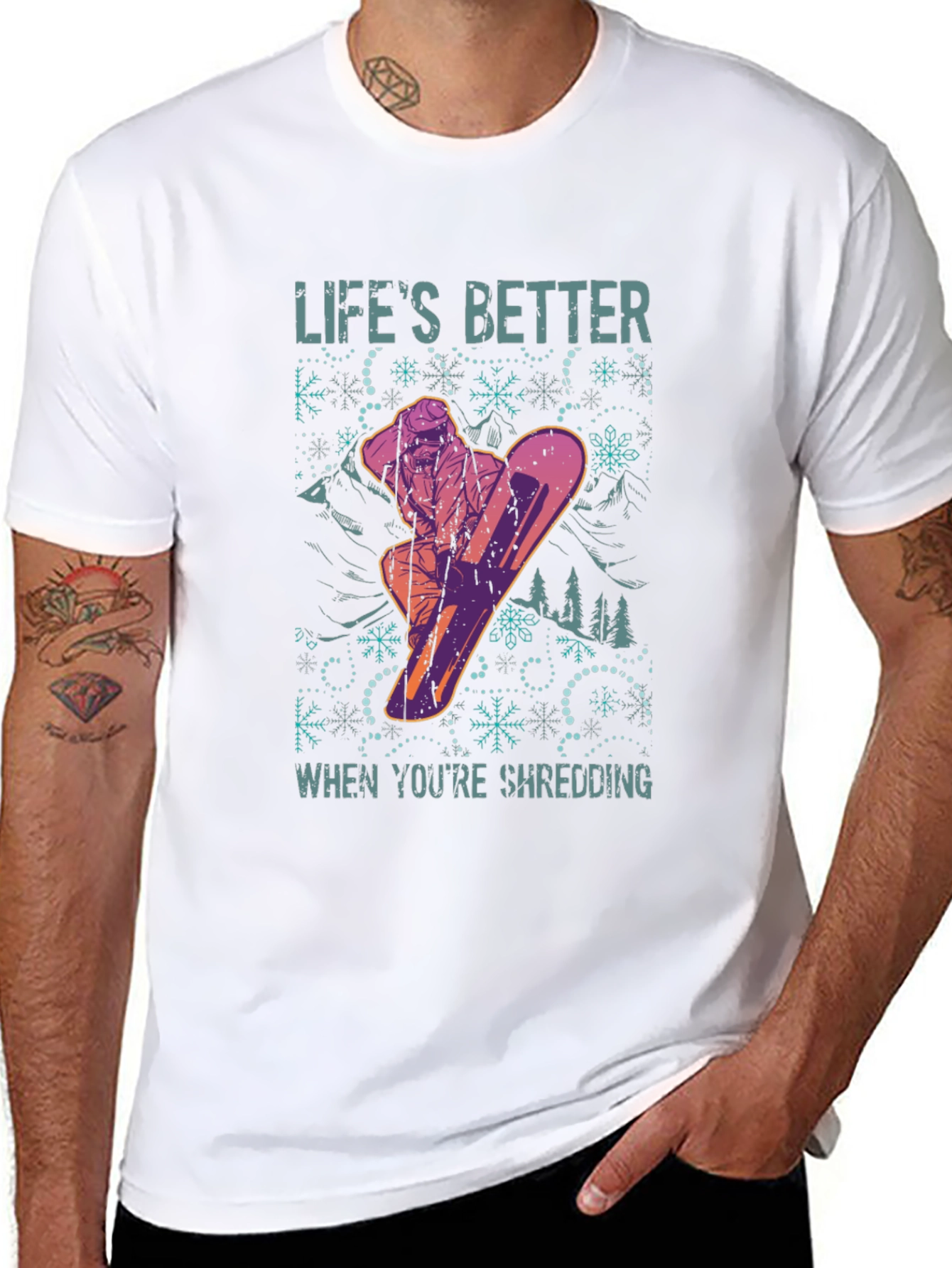Lifes Better Shredding T-Shirt