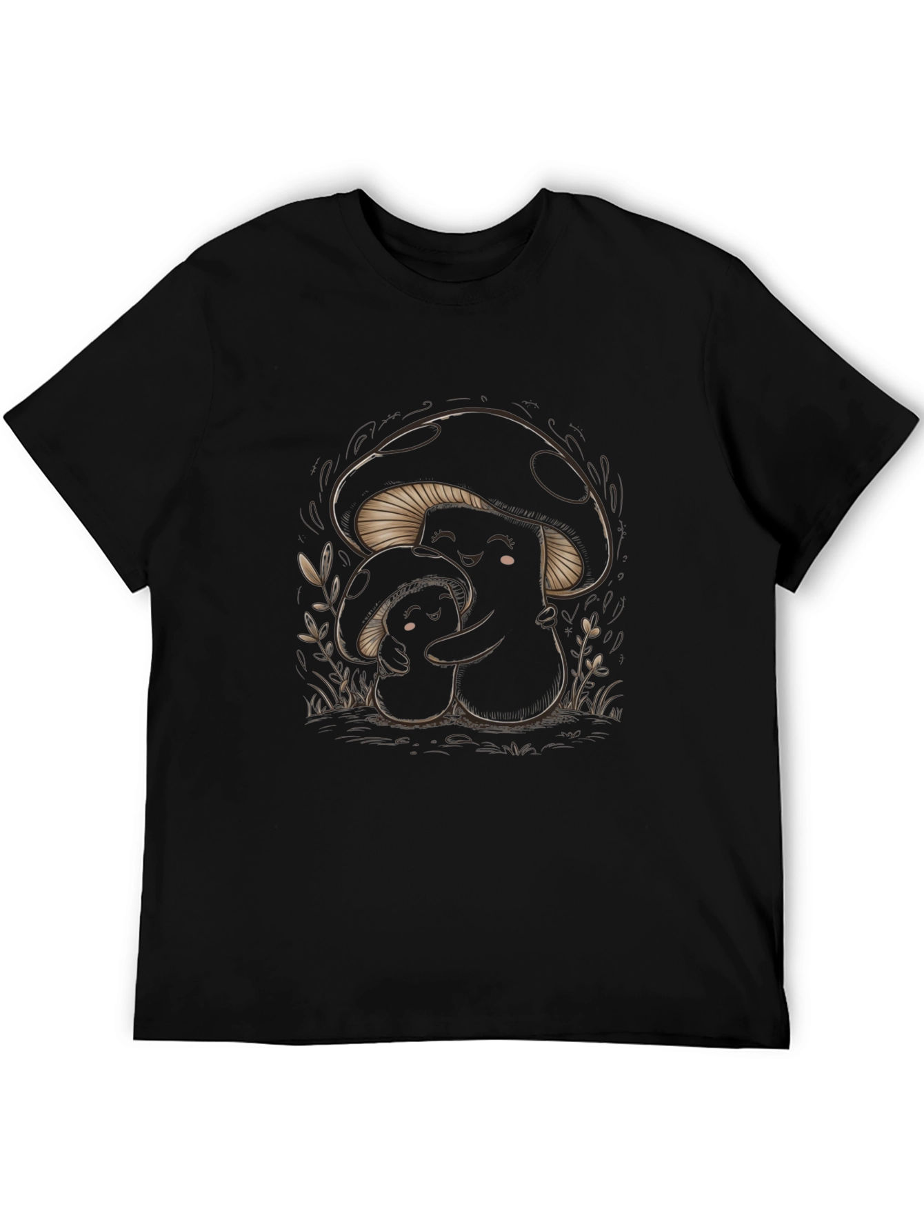 Whimsical Mushroom Graphic Tee - Soft & Stylish