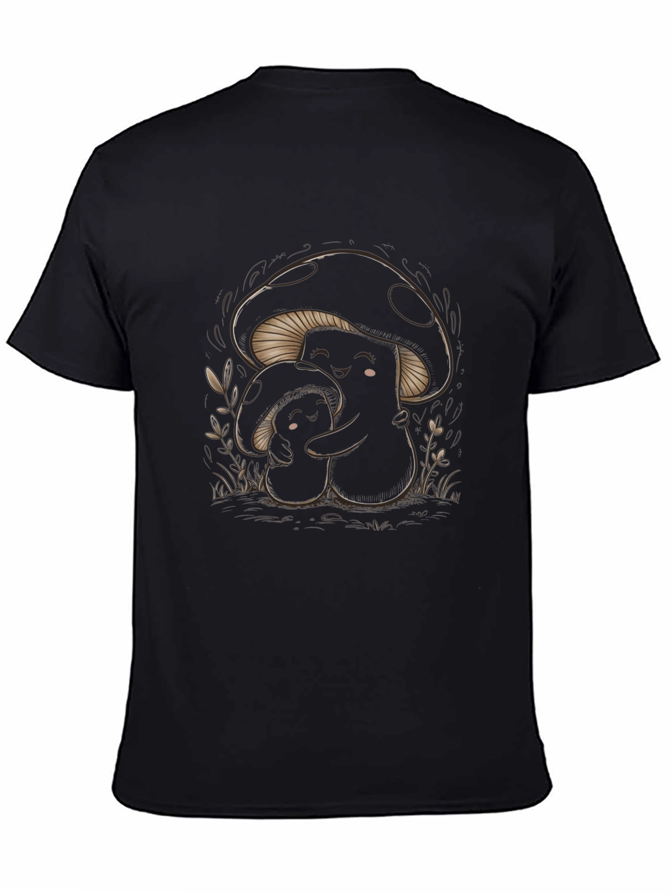 Whimsical Mushroom Graphic Tee - Soft & Stylish