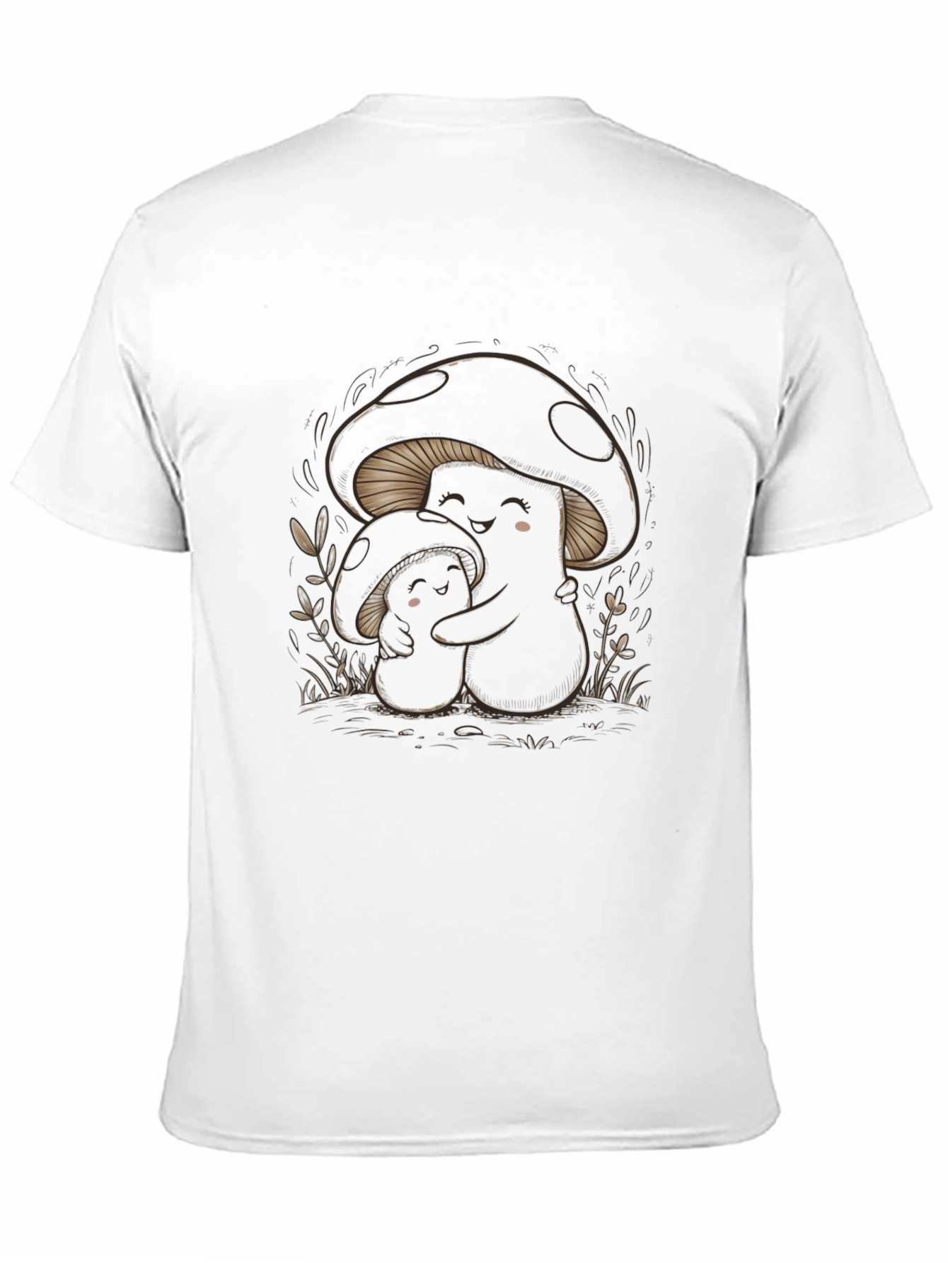 Whimsical Mushroom Graphic Tee - Soft & Stylish