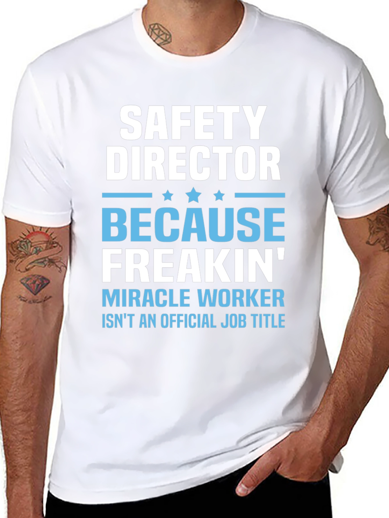 Safety Director Funny Graphic Tee