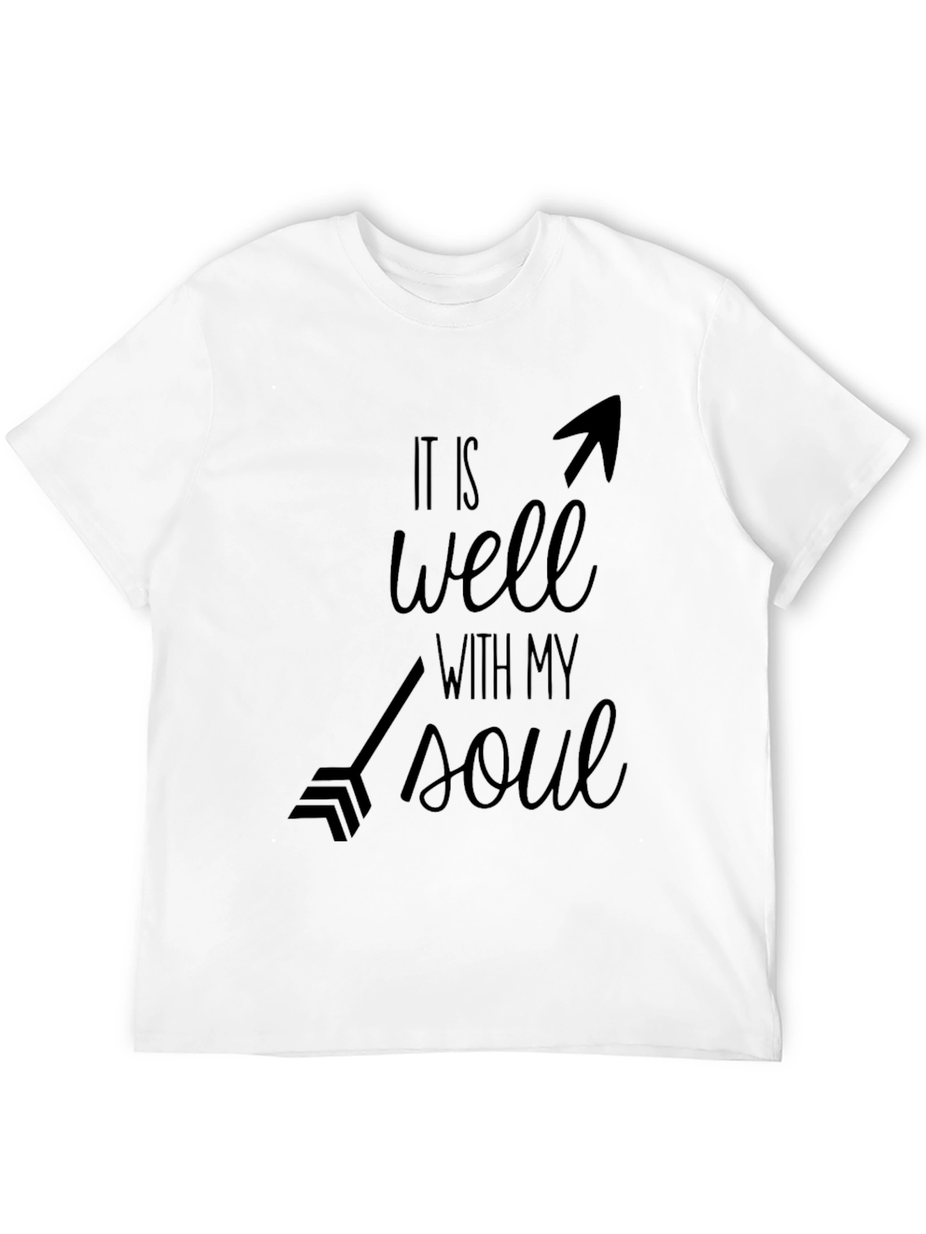 Well With My Soul Black T-Shirt