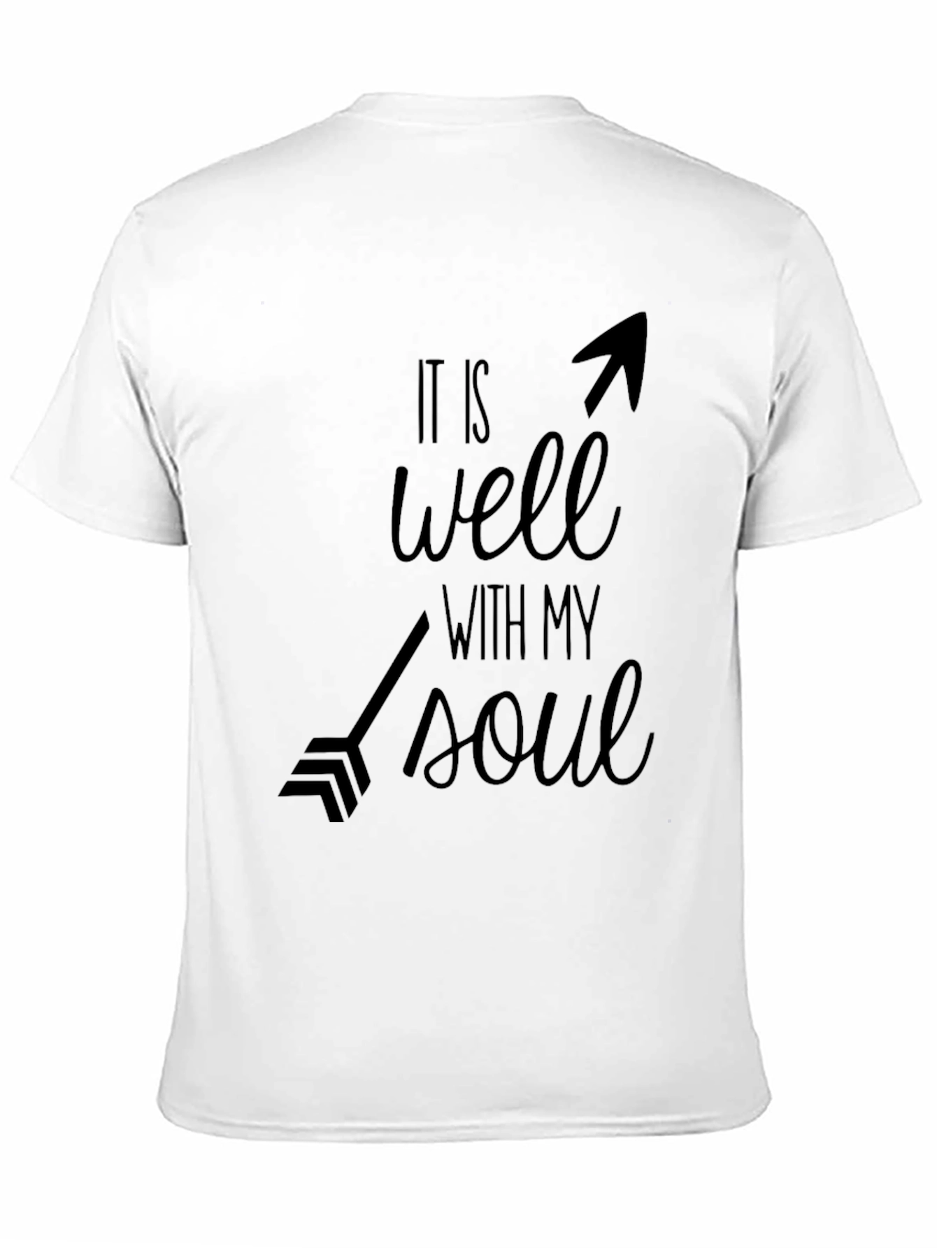 Well With My Soul Black T-Shirt