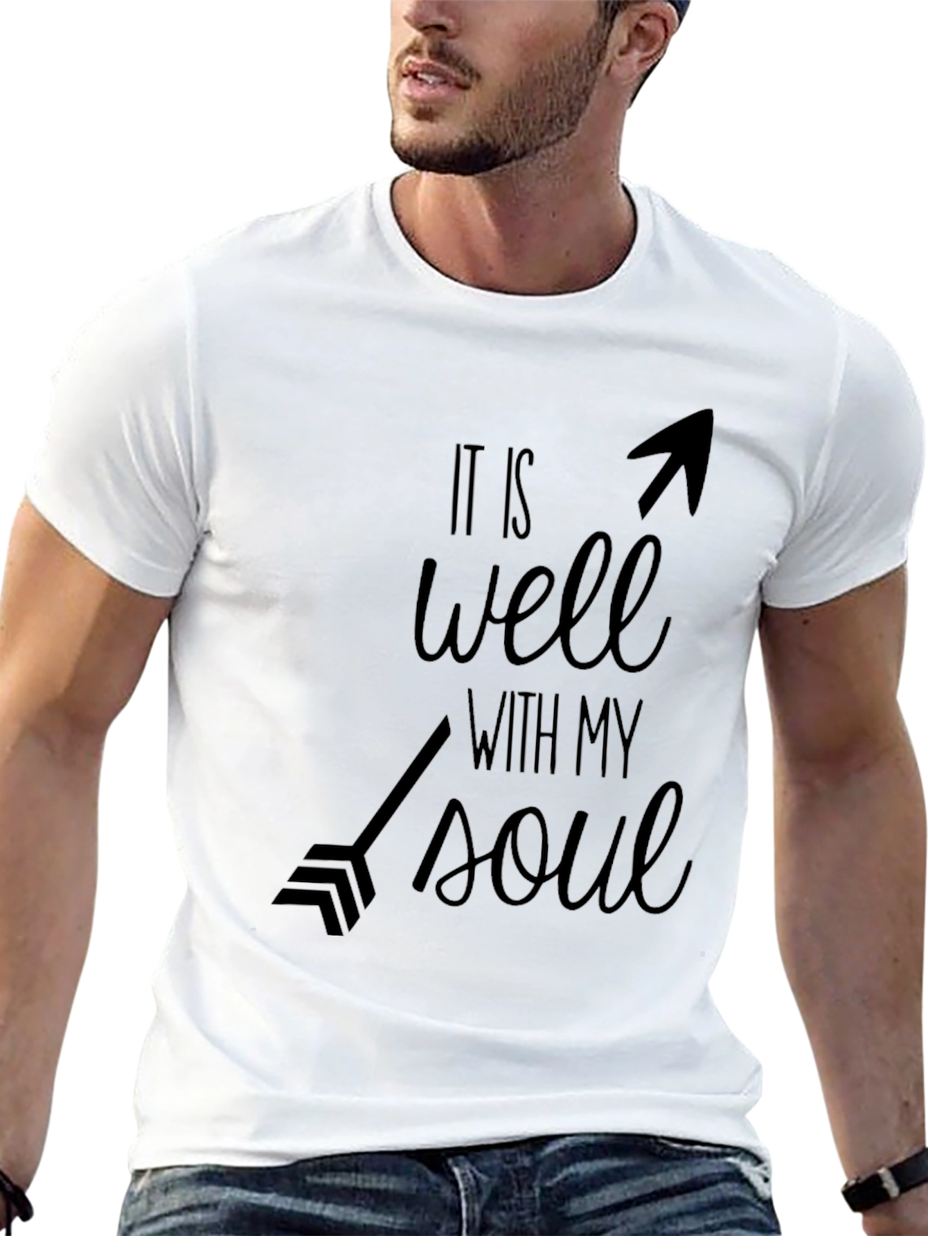 Well With My Soul Black T-Shirt